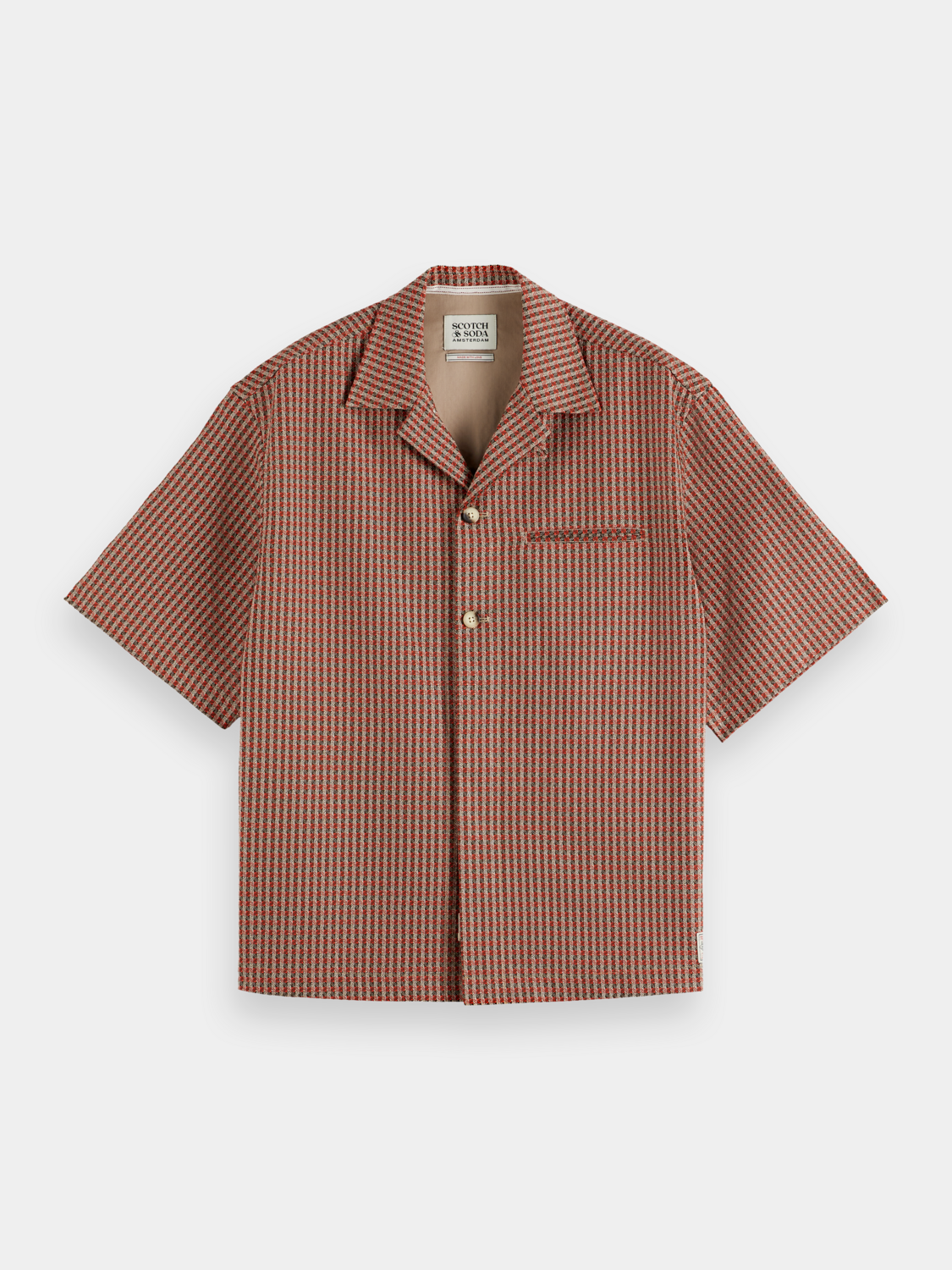 Printed short sleeved shirt - Scotch & Soda AU