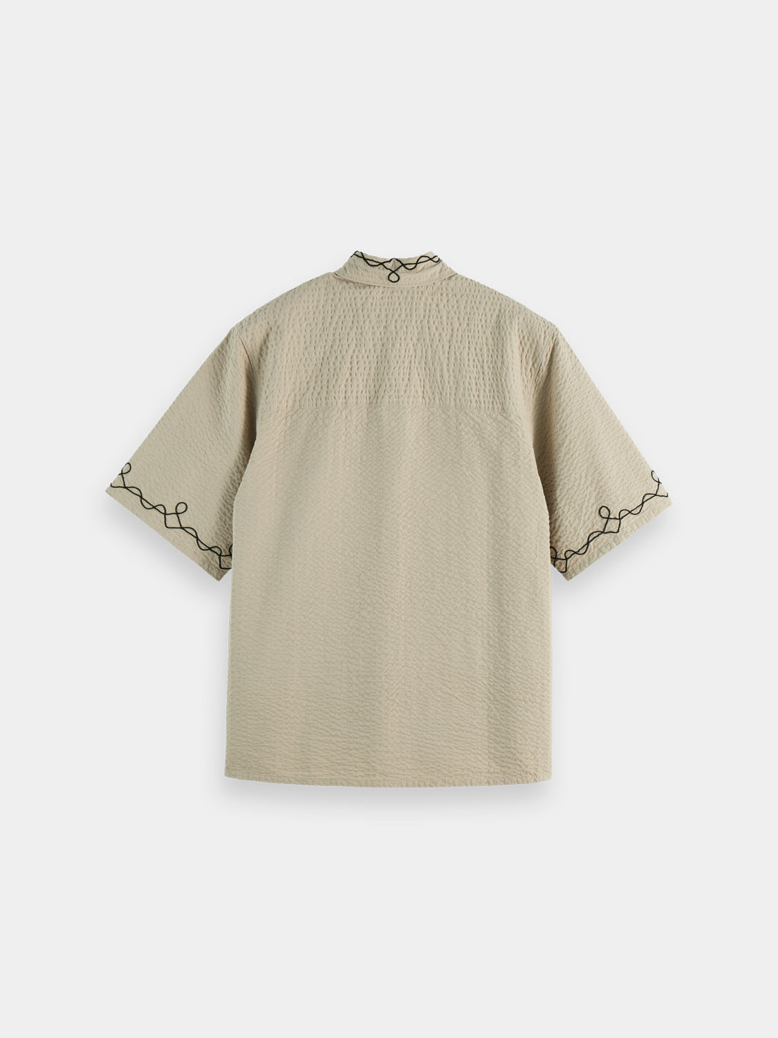 Embroidered short sleeved shirt - Scotch & Soda AU