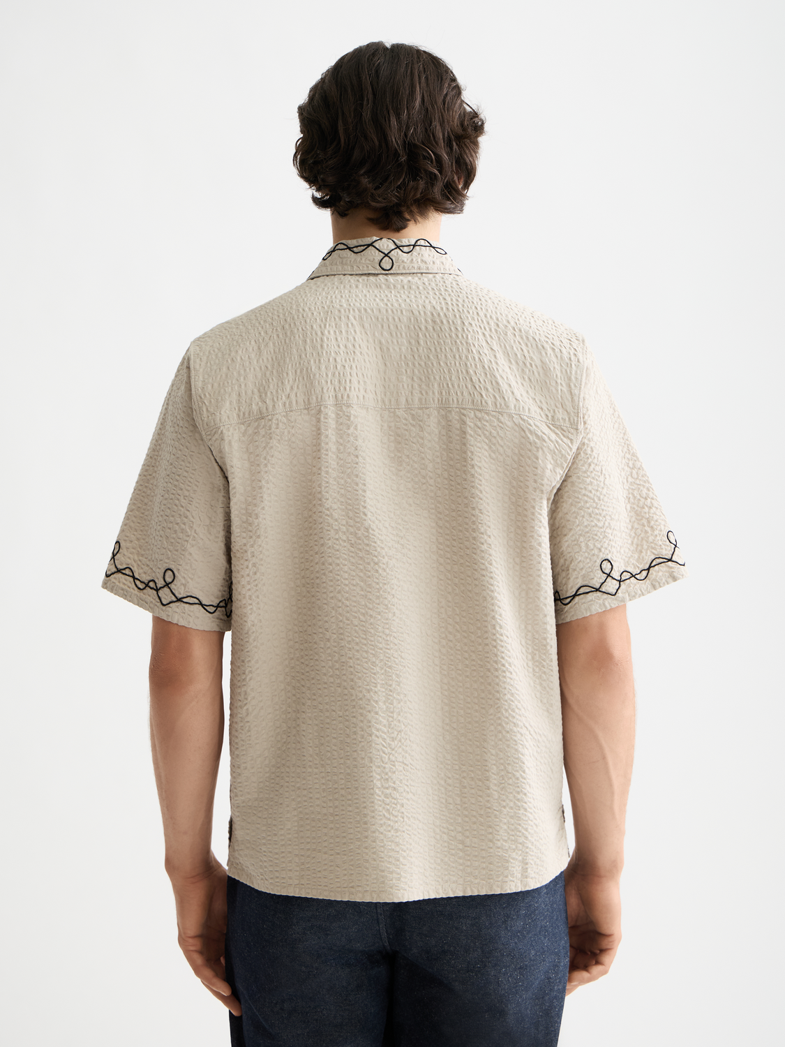 Embroidered short sleeved shirt - Scotch & Soda AU