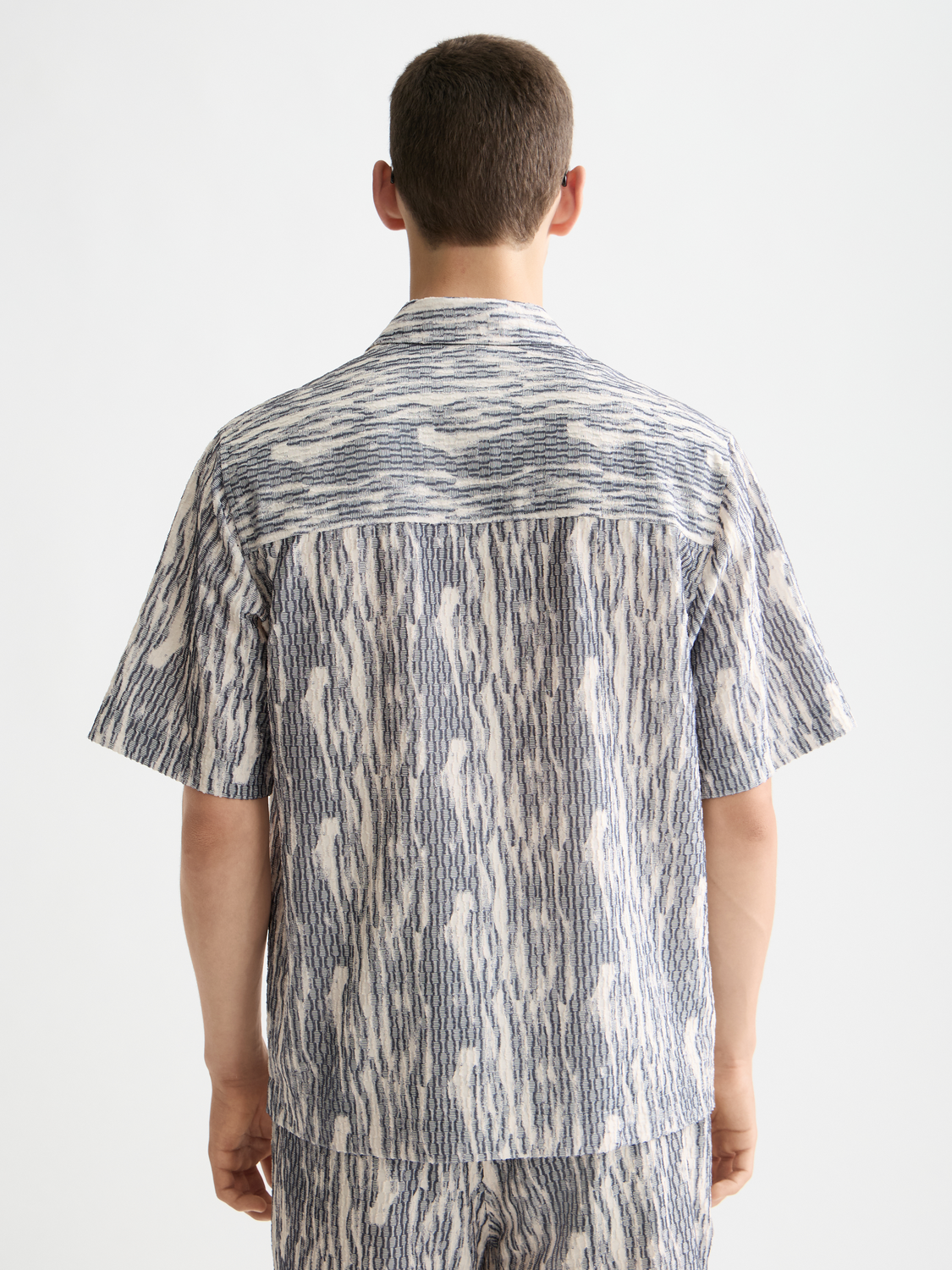 Jacquard short sleeved shirt - Scotch & Soda AU