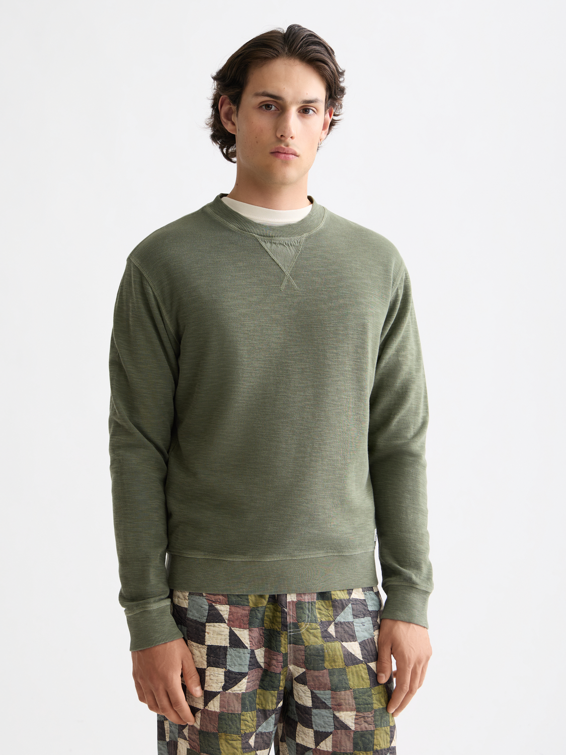 Garment-dyed sweatshirt - Scotch & Soda AU