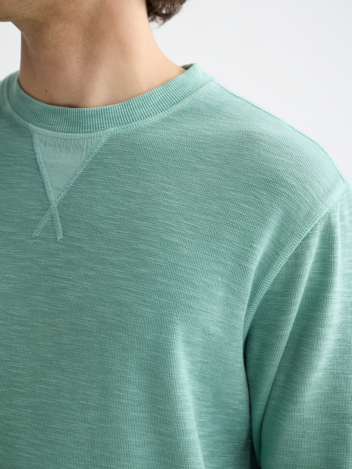 Garment-dyed sweatshirt - Scotch & Soda AU
