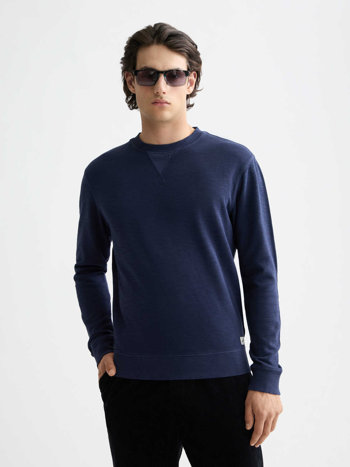 Garment-dyed sweatshirt - Scotch & Soda AU