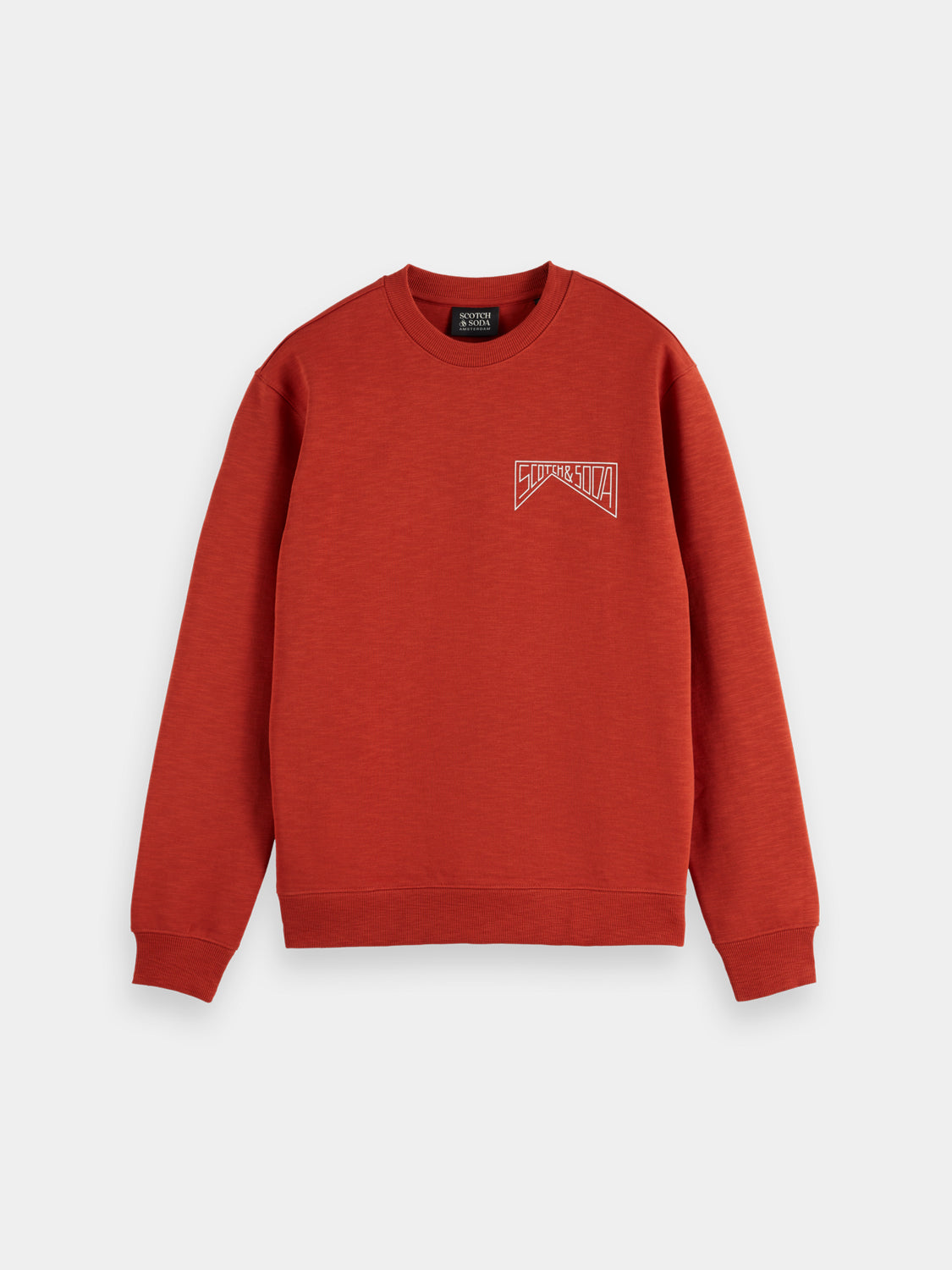 Chest logo sweatshirt - Scotch & Soda AU