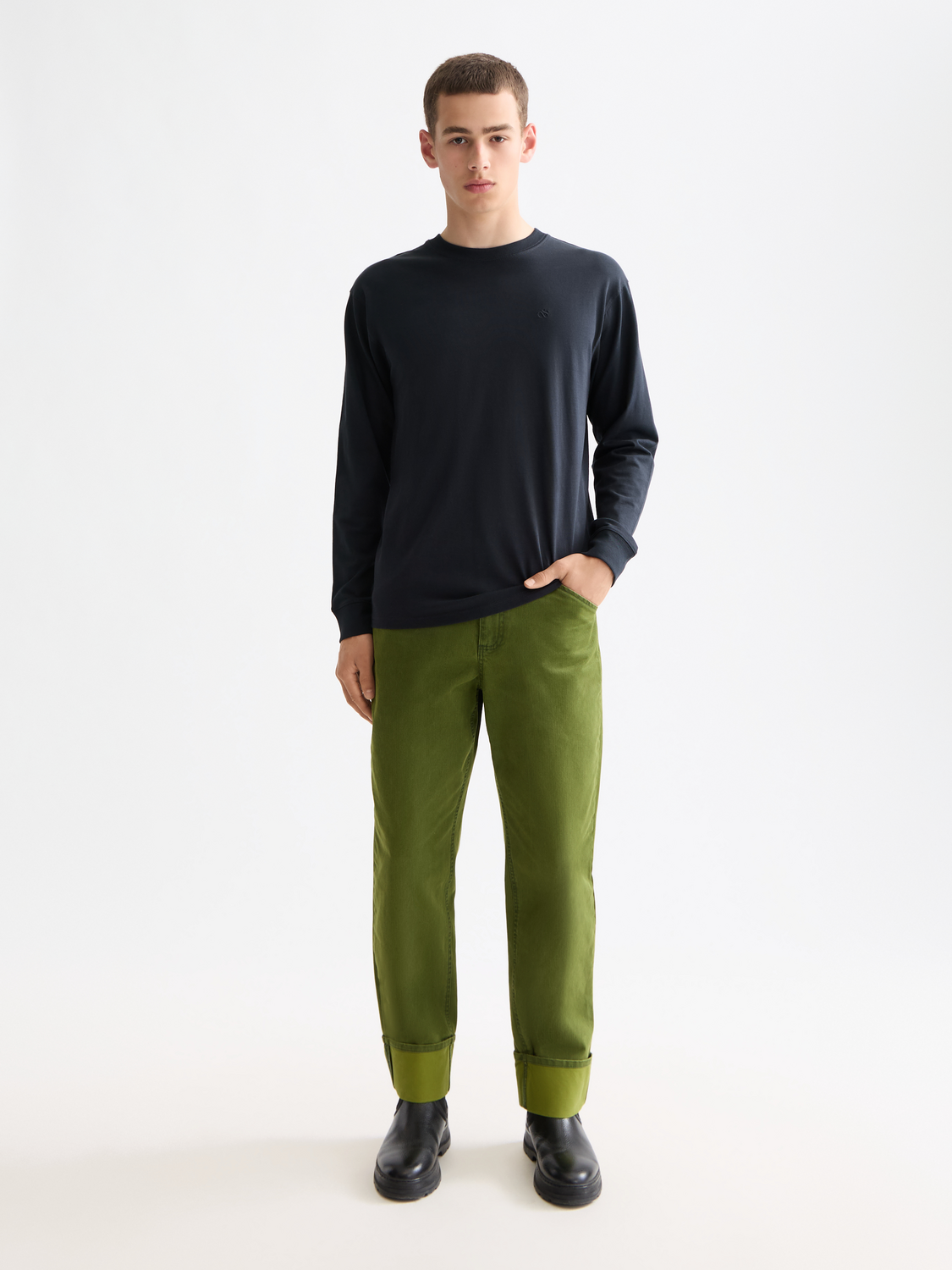 Logo long sleeved t-shirt - Scotch & Soda AU
