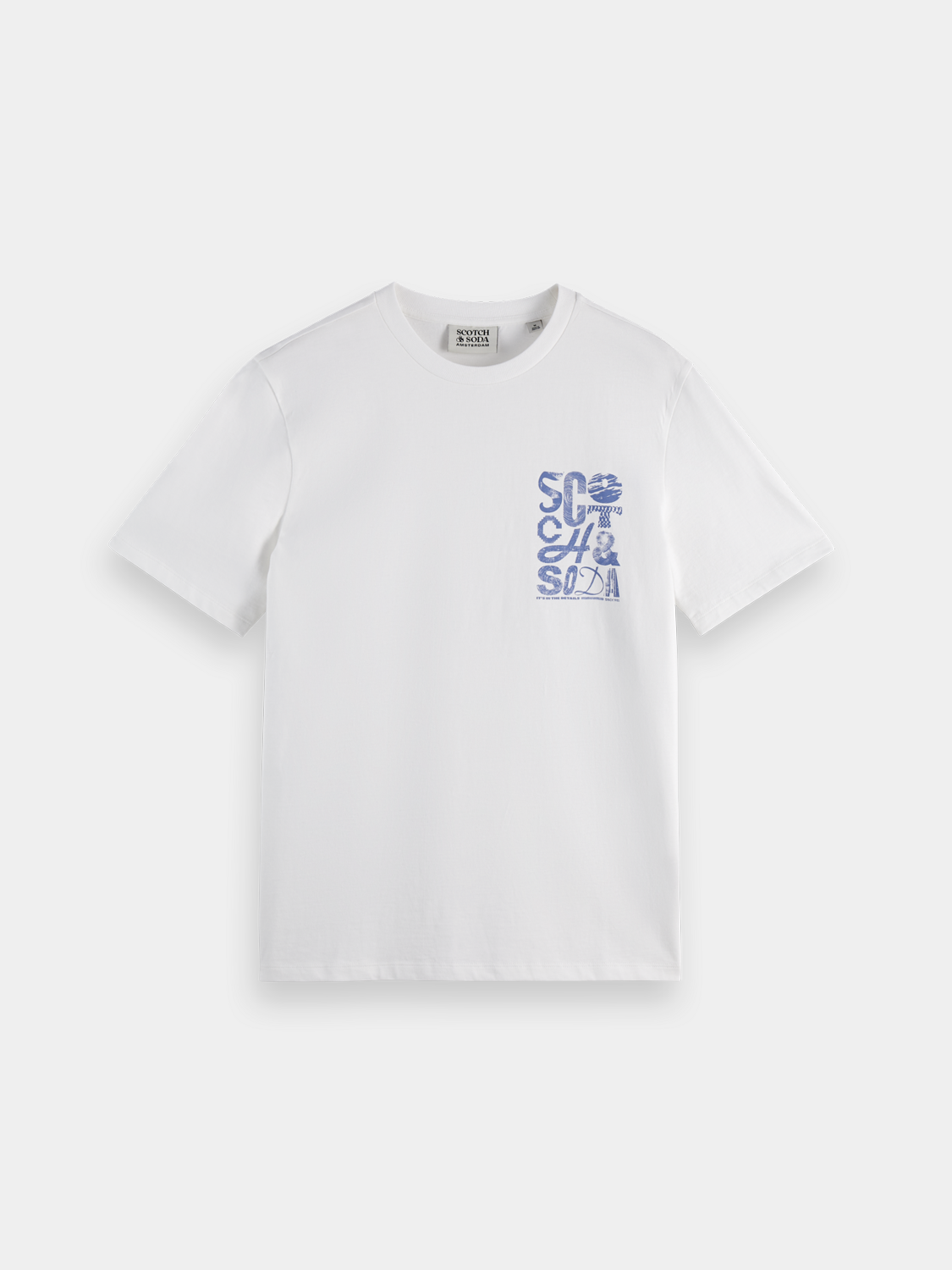 Chest logo t-shirt - Scotch & Soda AU