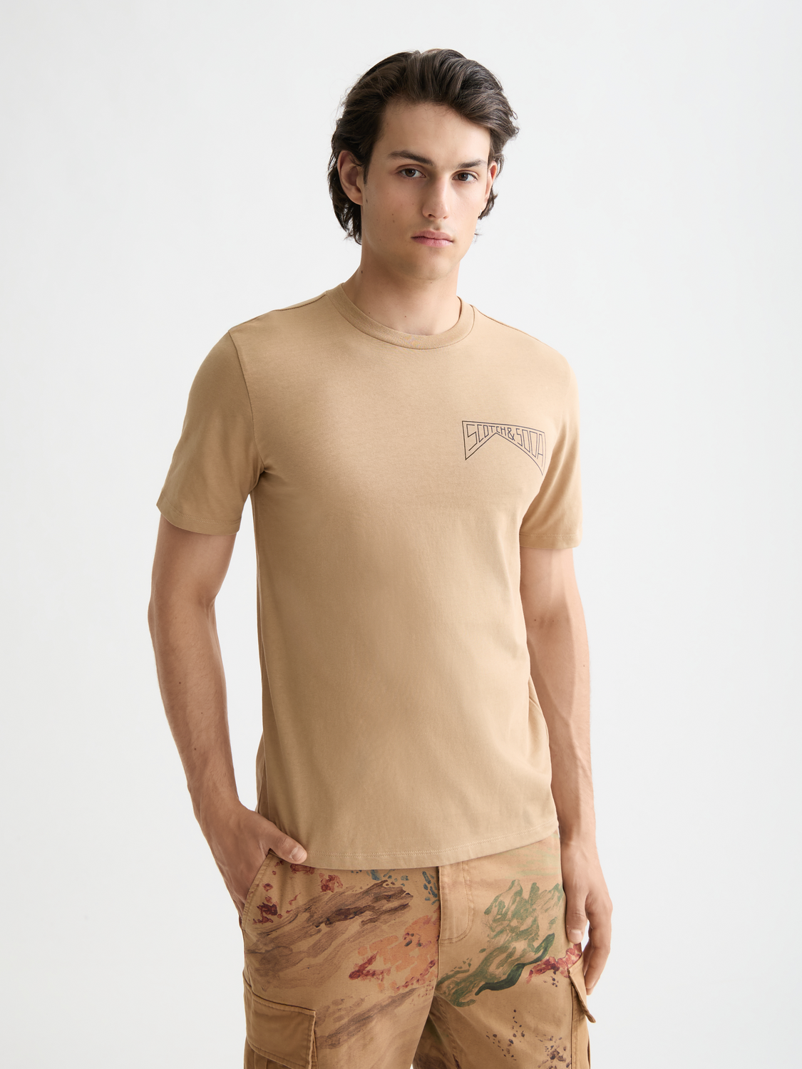 Chest logo t-shirt - Scotch & Soda AU