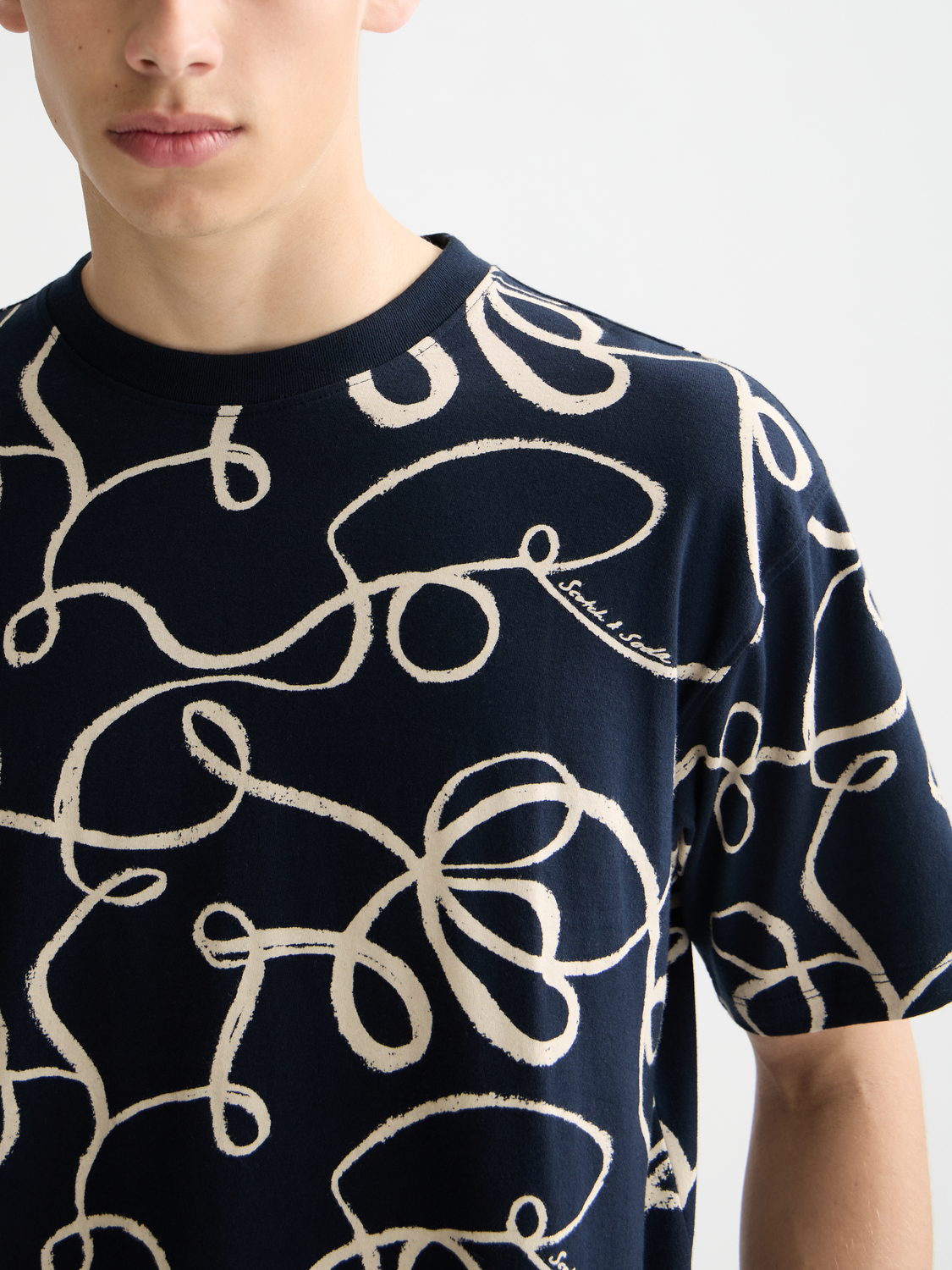 Printed t-shirt - Scotch & Soda AU