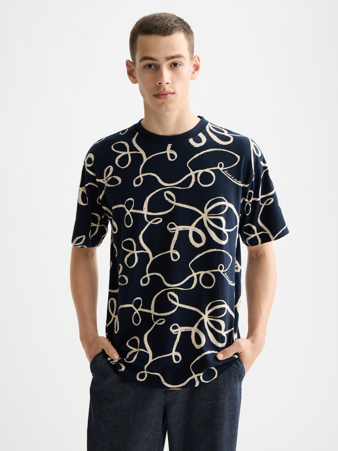 Printed t-shirt - Scotch & Soda AU