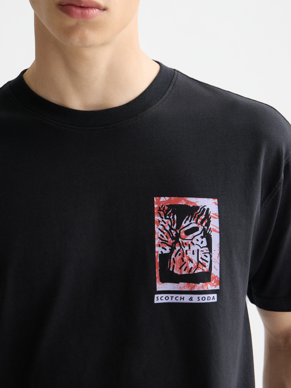 Artwork t-shirt - Scotch & Soda AU