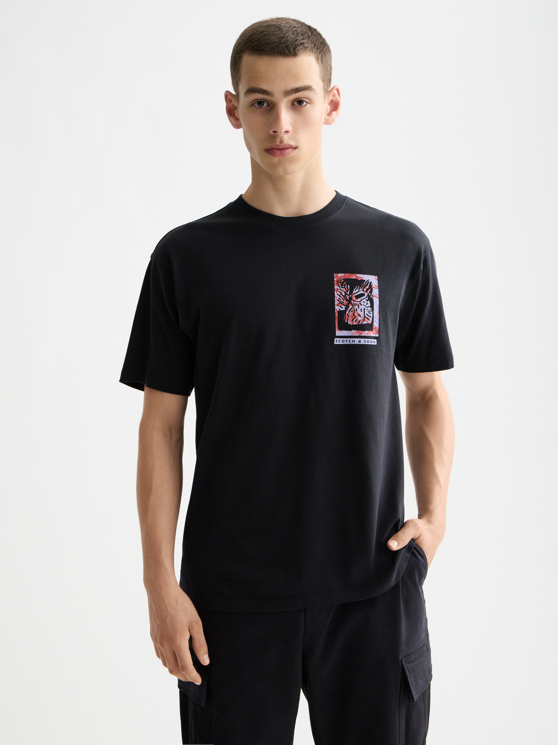 Artwork t-shirt - Scotch & Soda AU
