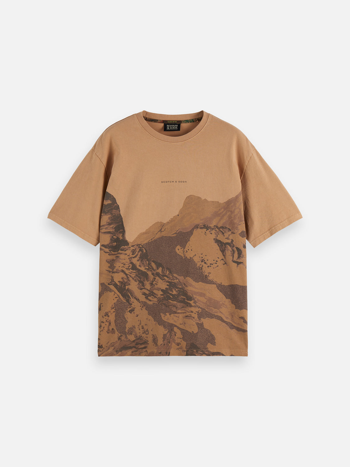 Over-dyed t-shirt - Scotch & Soda AU