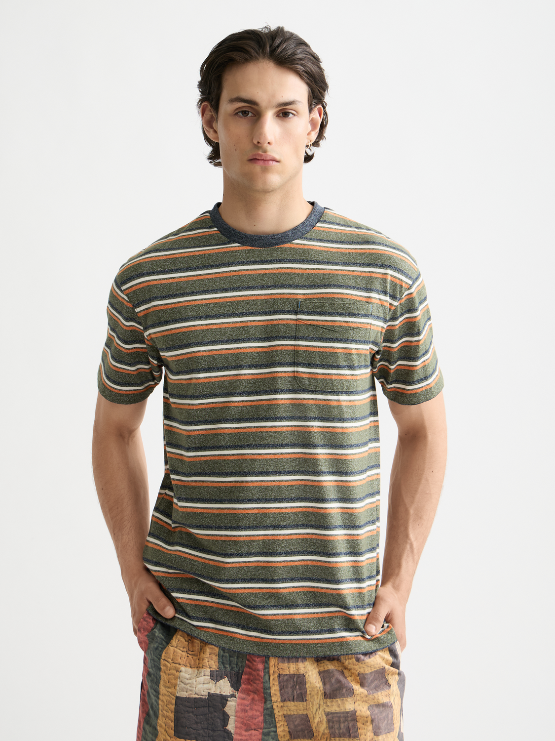 Yarn-dyed striped t-shirt - Scotch & Soda AU