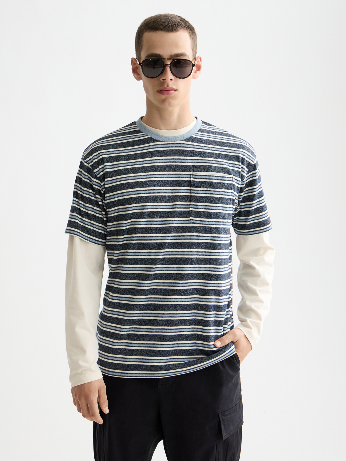 Yarn-dyed striped t-shirt - Scotch & Soda AU