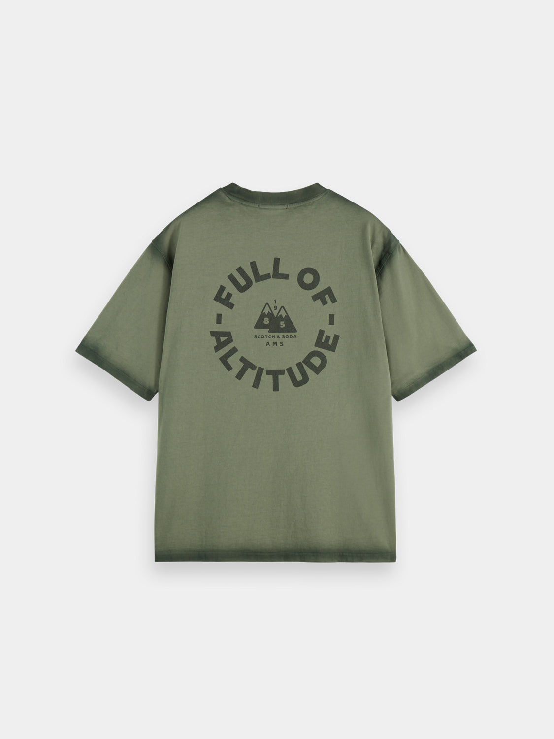 Garment-dyed t-shirt - Scotch & Soda AU