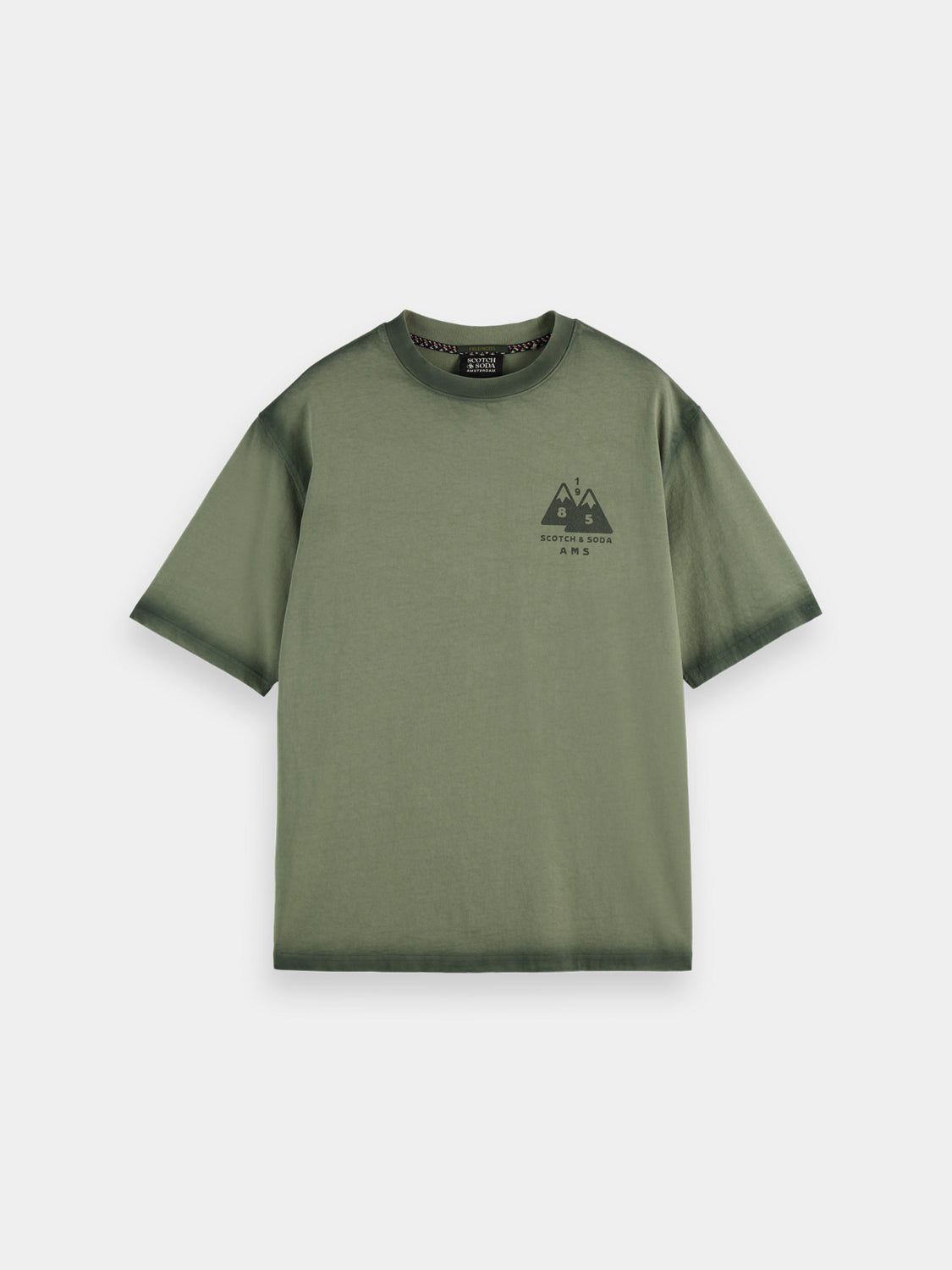 Garment-dyed t-shirt - Scotch & Soda AU
