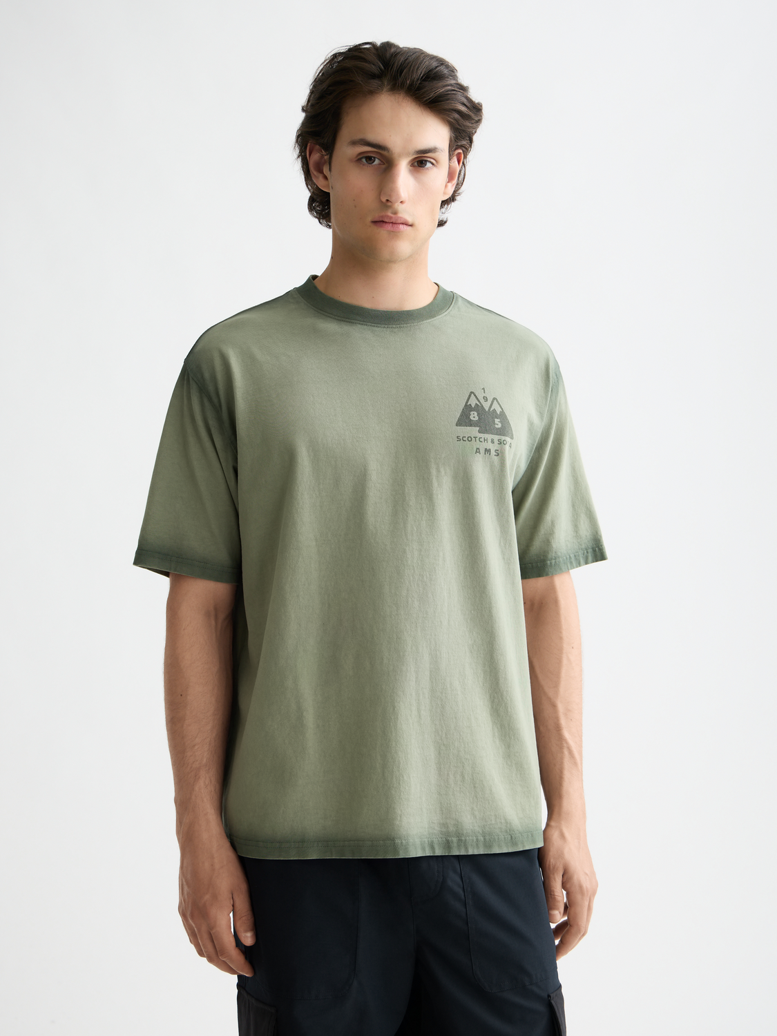 Garment-dyed t-shirt - Scotch & Soda AU