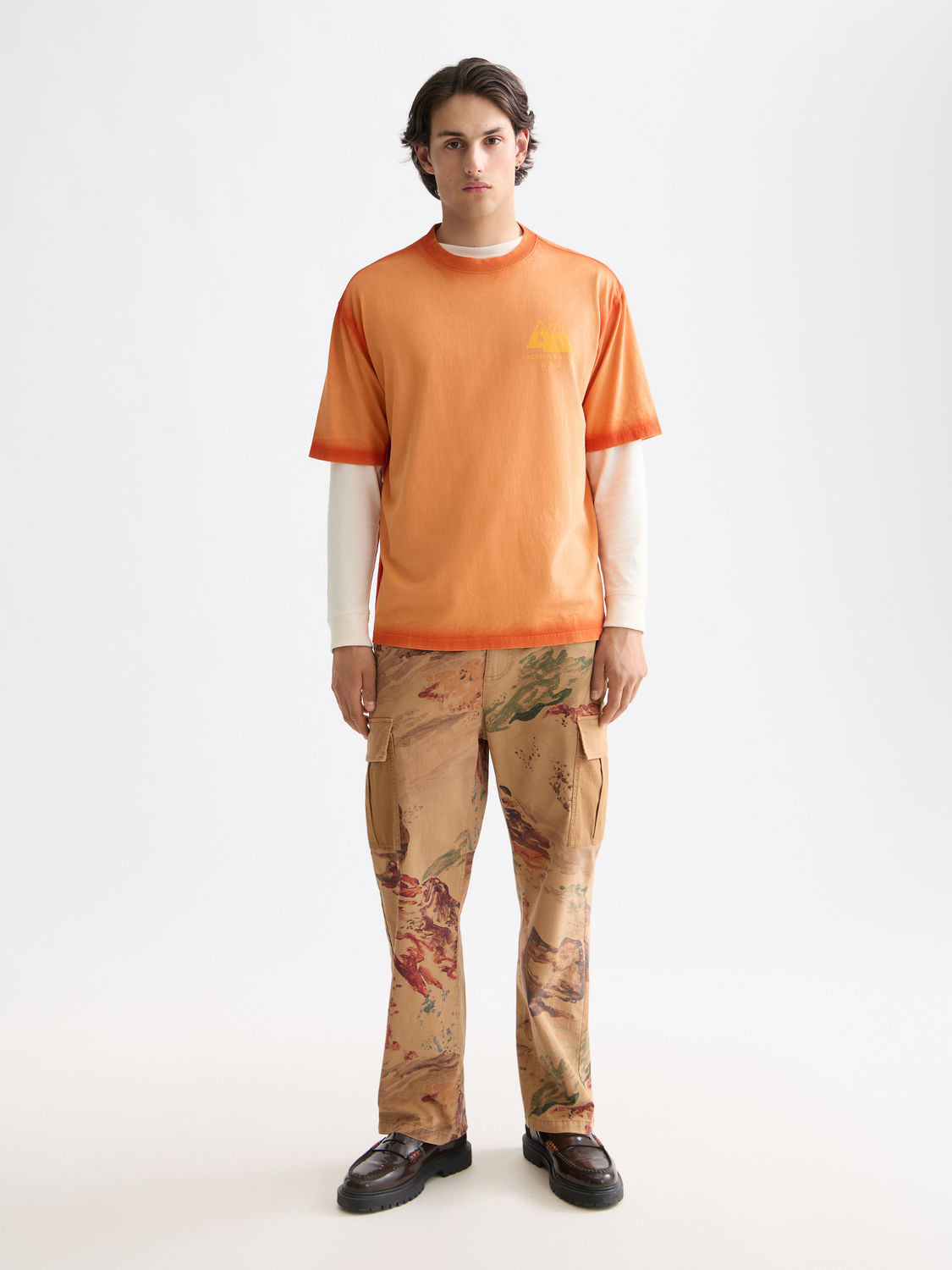 Garment-dyed t-shirt - Scotch & Soda AU