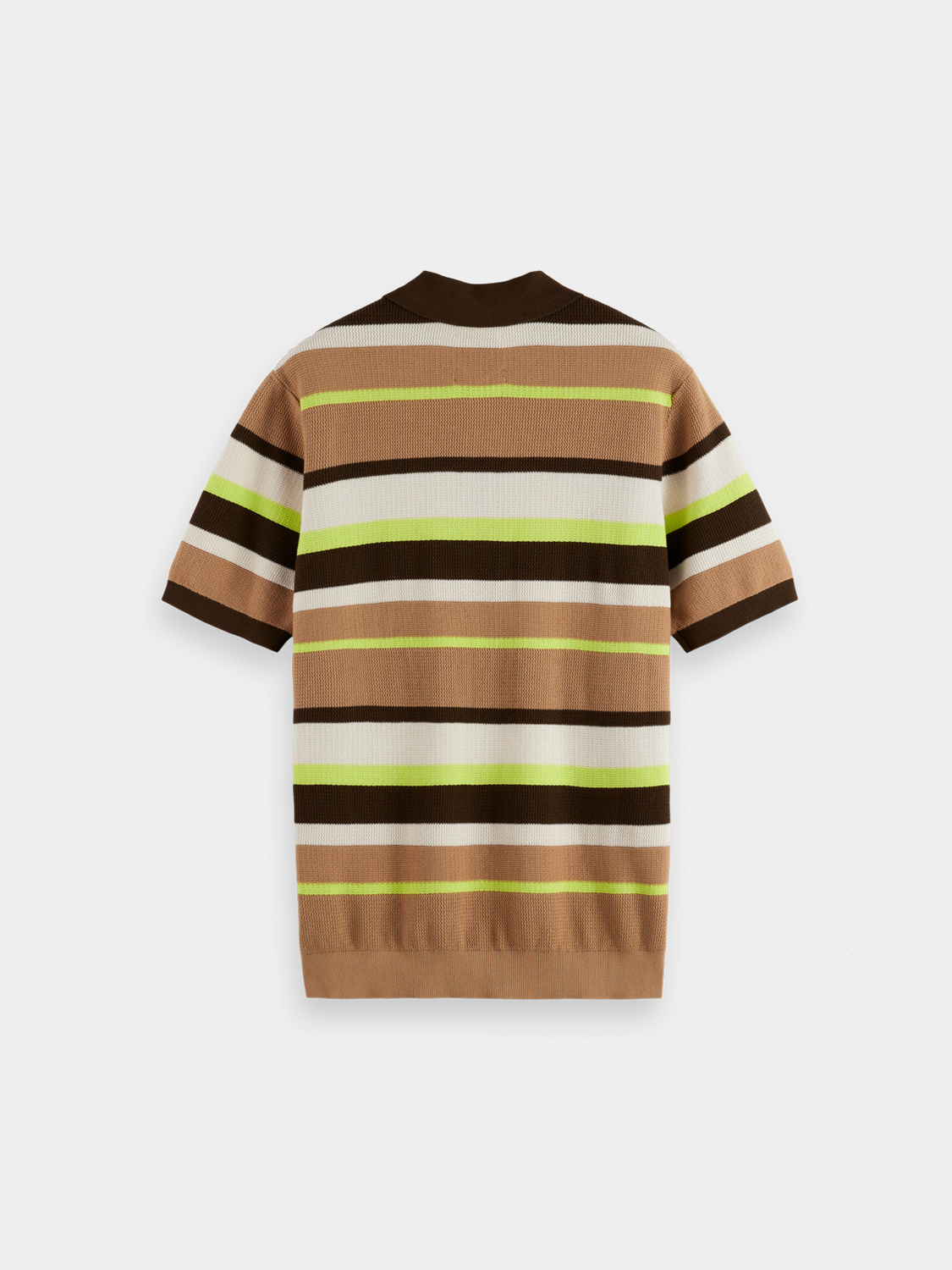 Knitted striped polo - Scotch & Soda AU