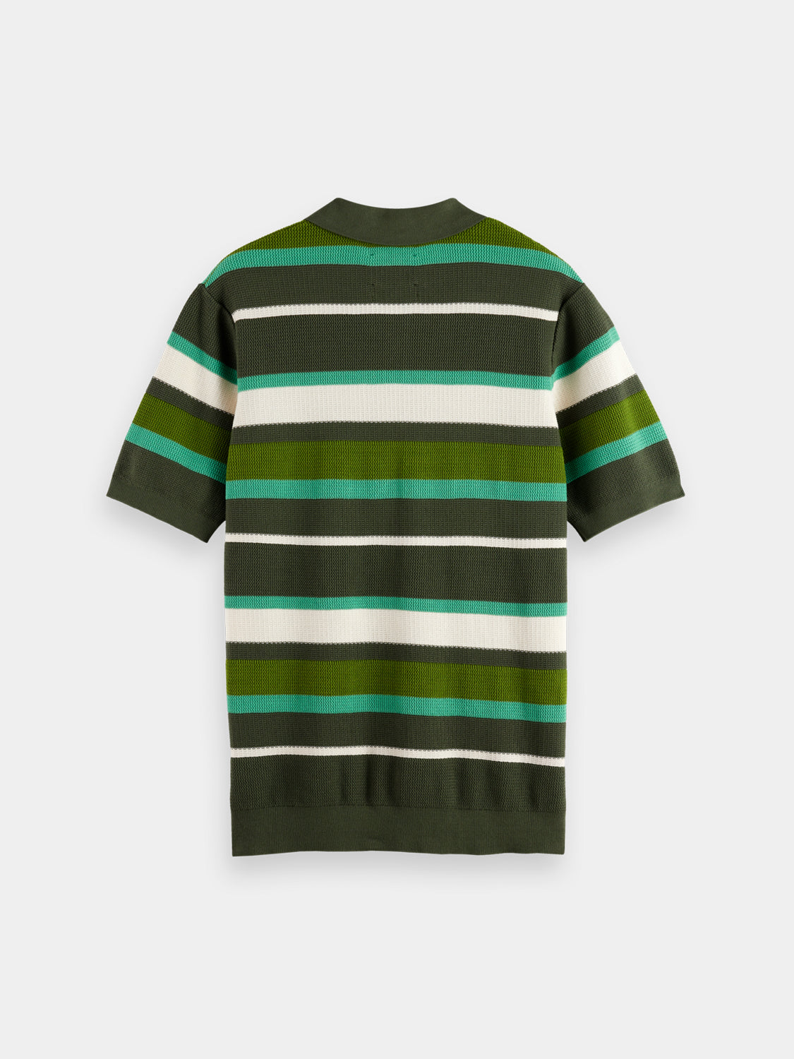 Knitted striped polo - Scotch & Soda AU