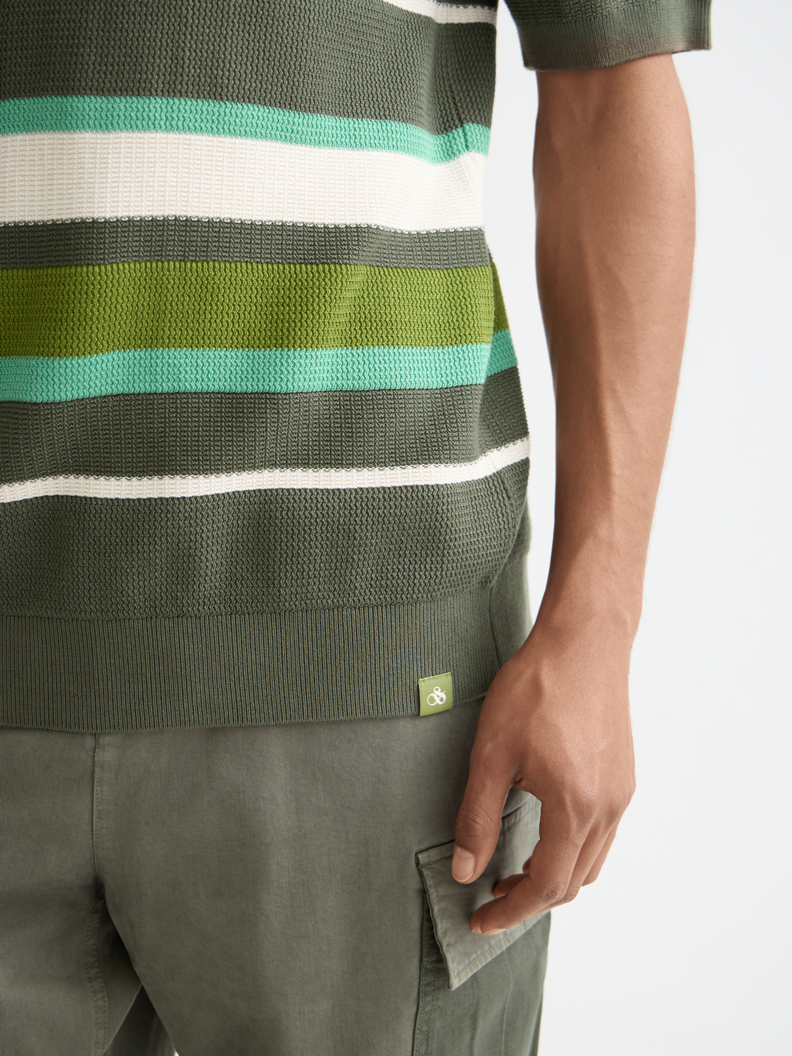 Knitted striped polo - Scotch & Soda AU