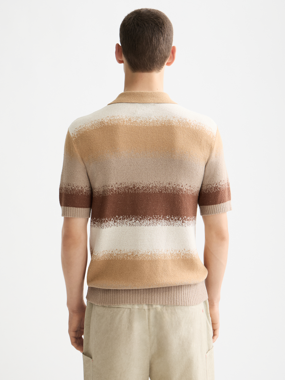 Knitted gradient polo - Scotch & Soda AU