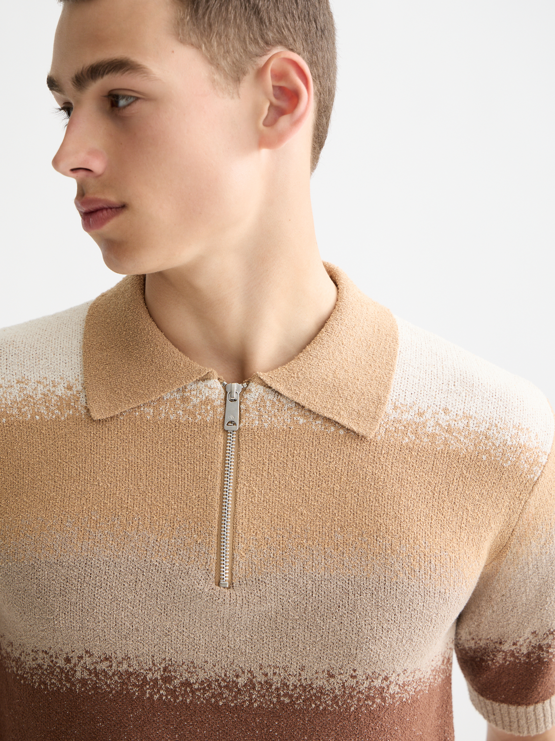 Knitted gradient polo - Scotch & Soda AU