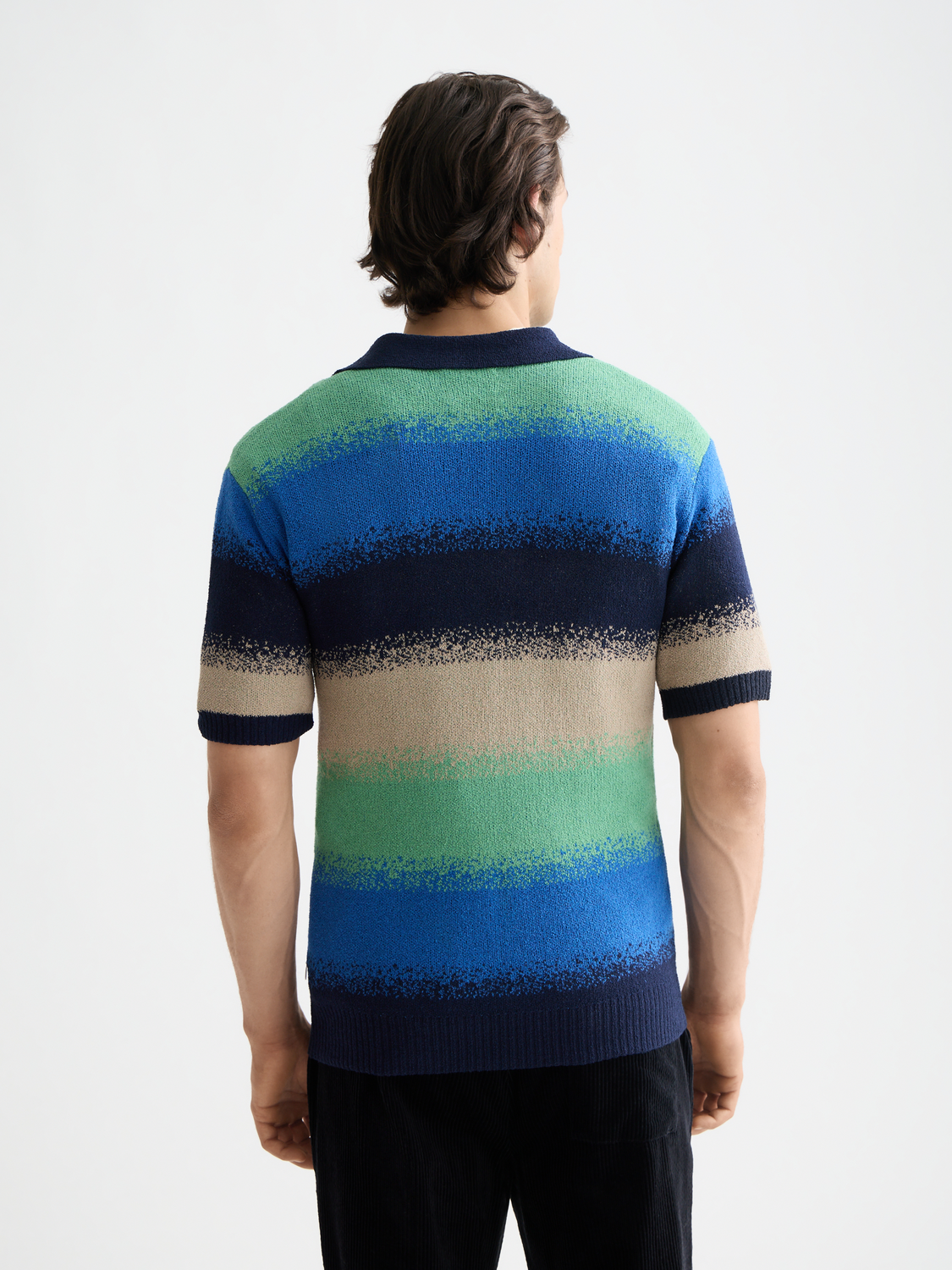 Knitted gradient polo - Scotch & Soda AU