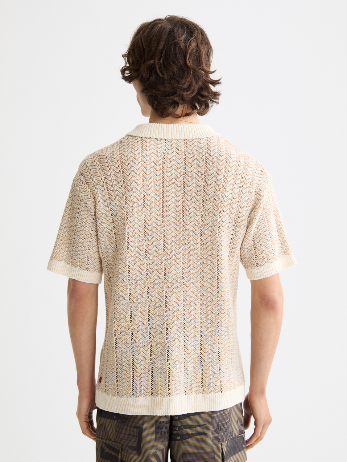 Knitted v-neck polo - Scotch & Soda AU