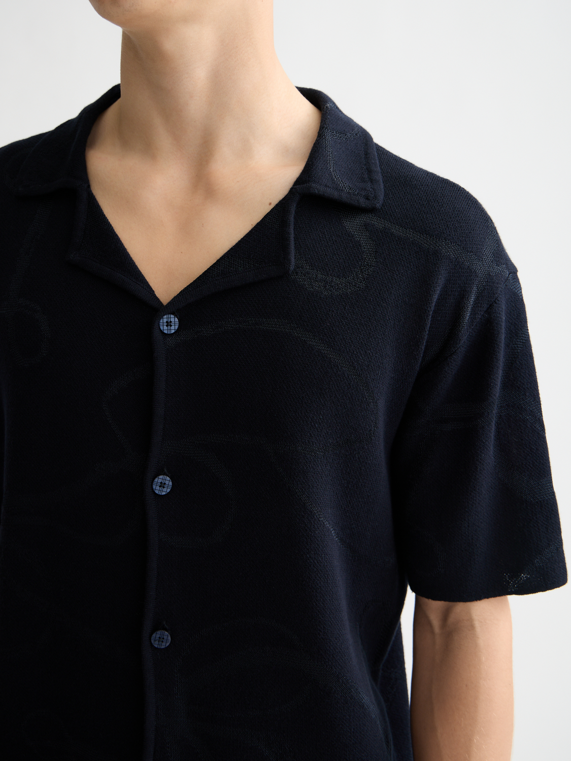 Jacquard short sleeved shirt - Scotch & Soda AU