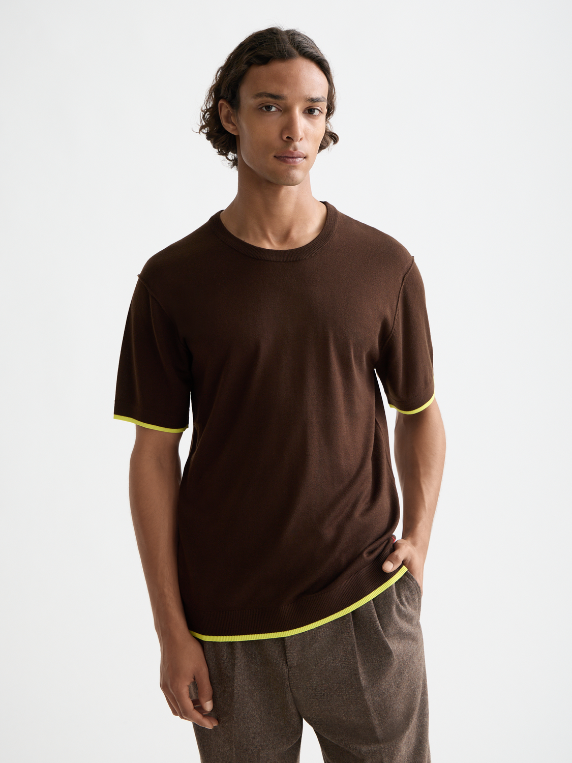Knitted t-shirt - Scotch & Soda AU