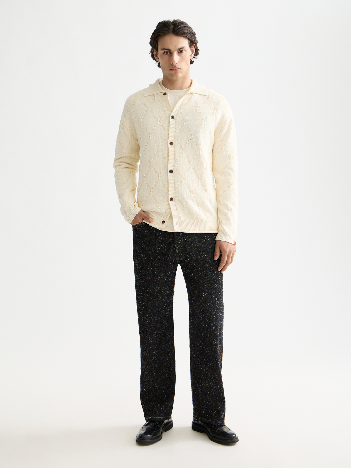 Knitted long sleeved shirt - Scotch & Soda AU