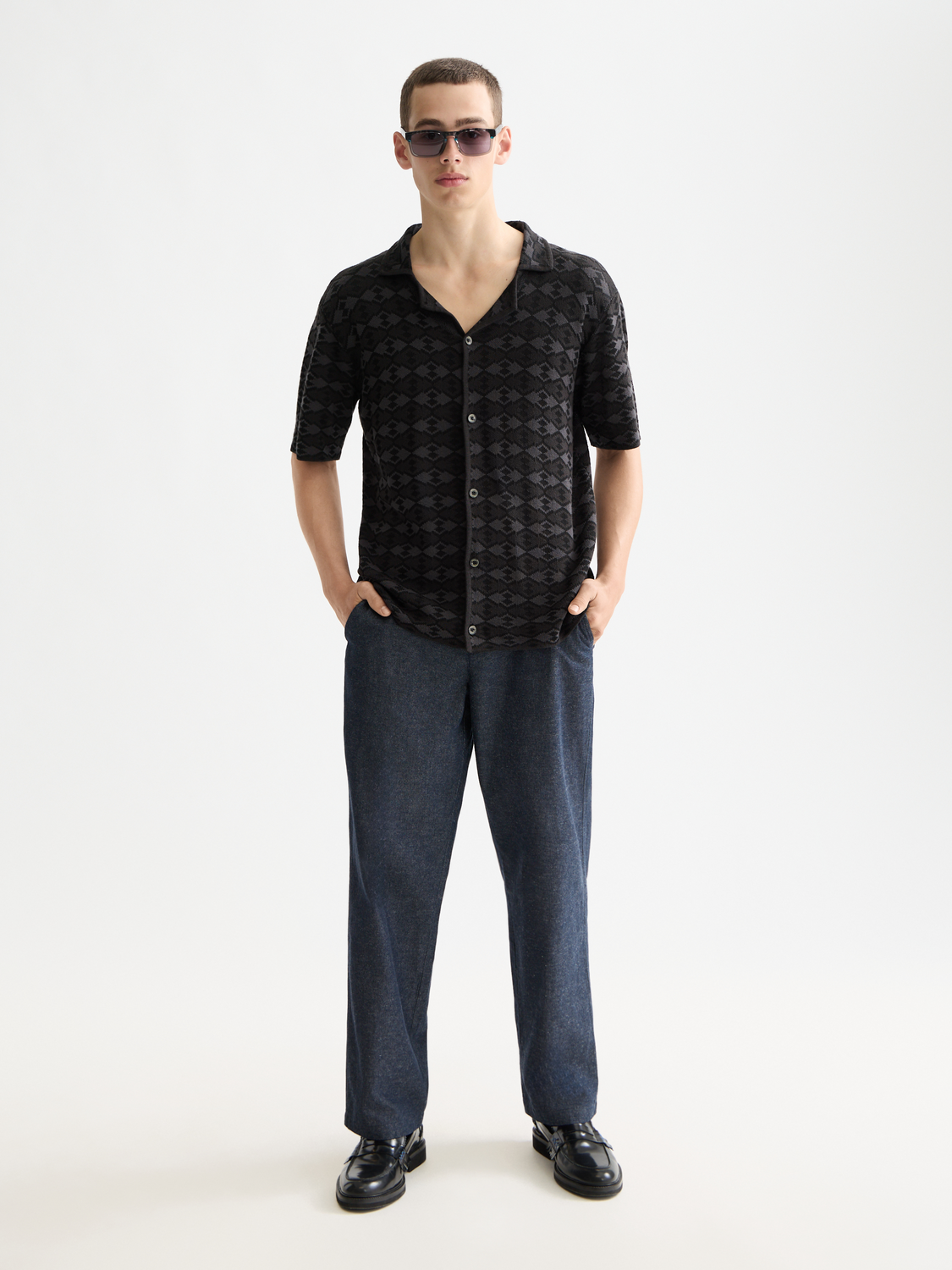 Knitted short sleeved shirt - Scotch & Soda AU