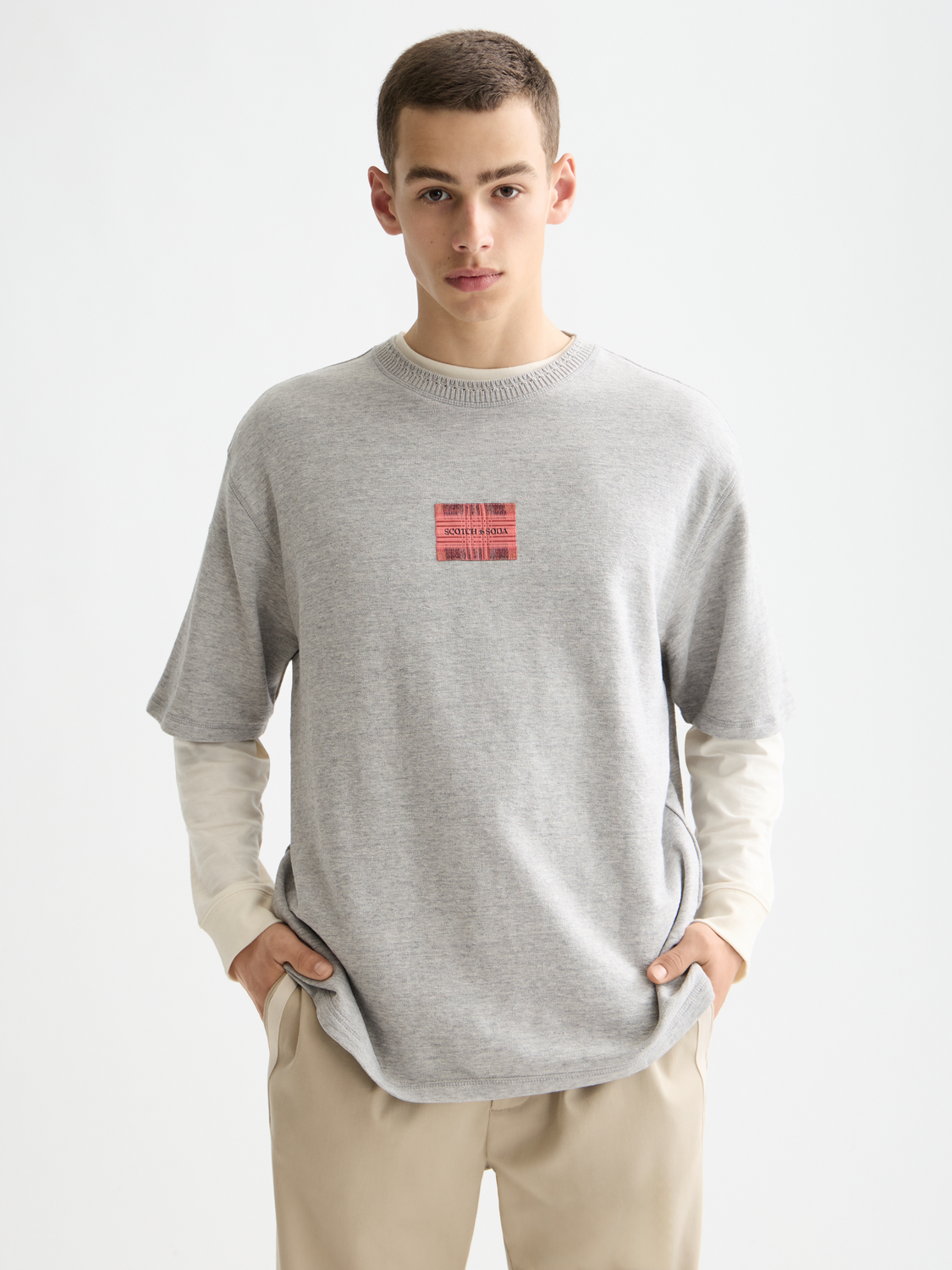 Label t-shirt - Scotch & Soda AU