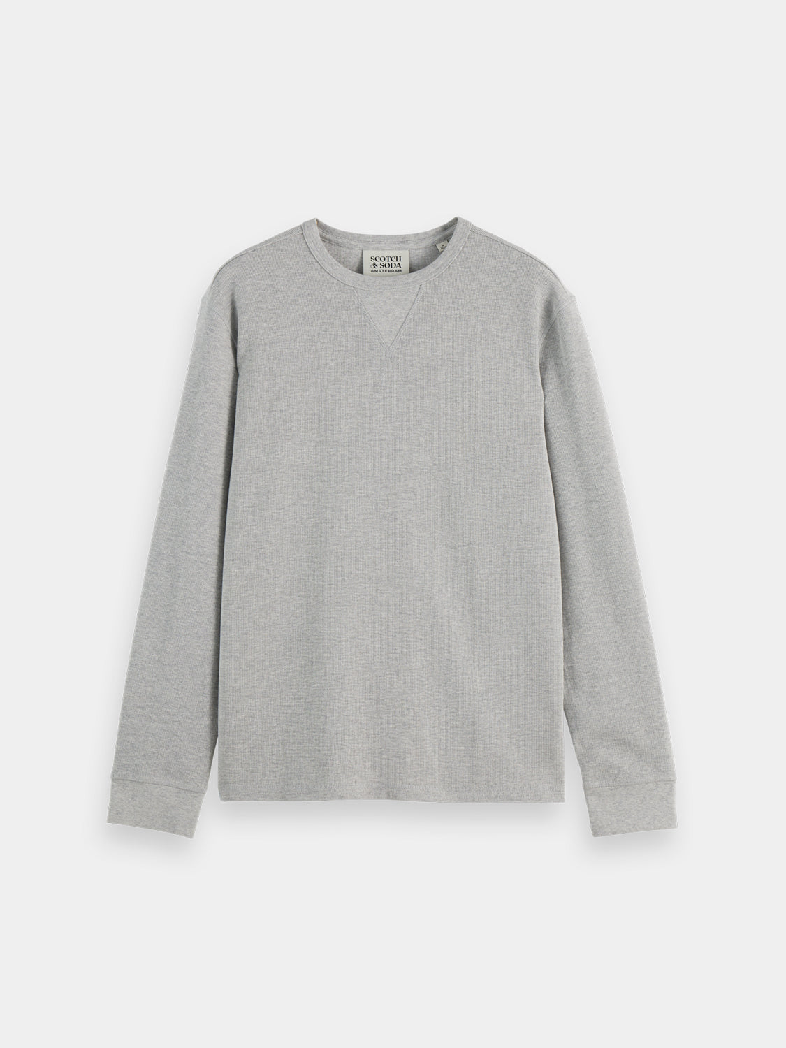 Waffle long sleeved t-shirt - Scotch & Soda AU