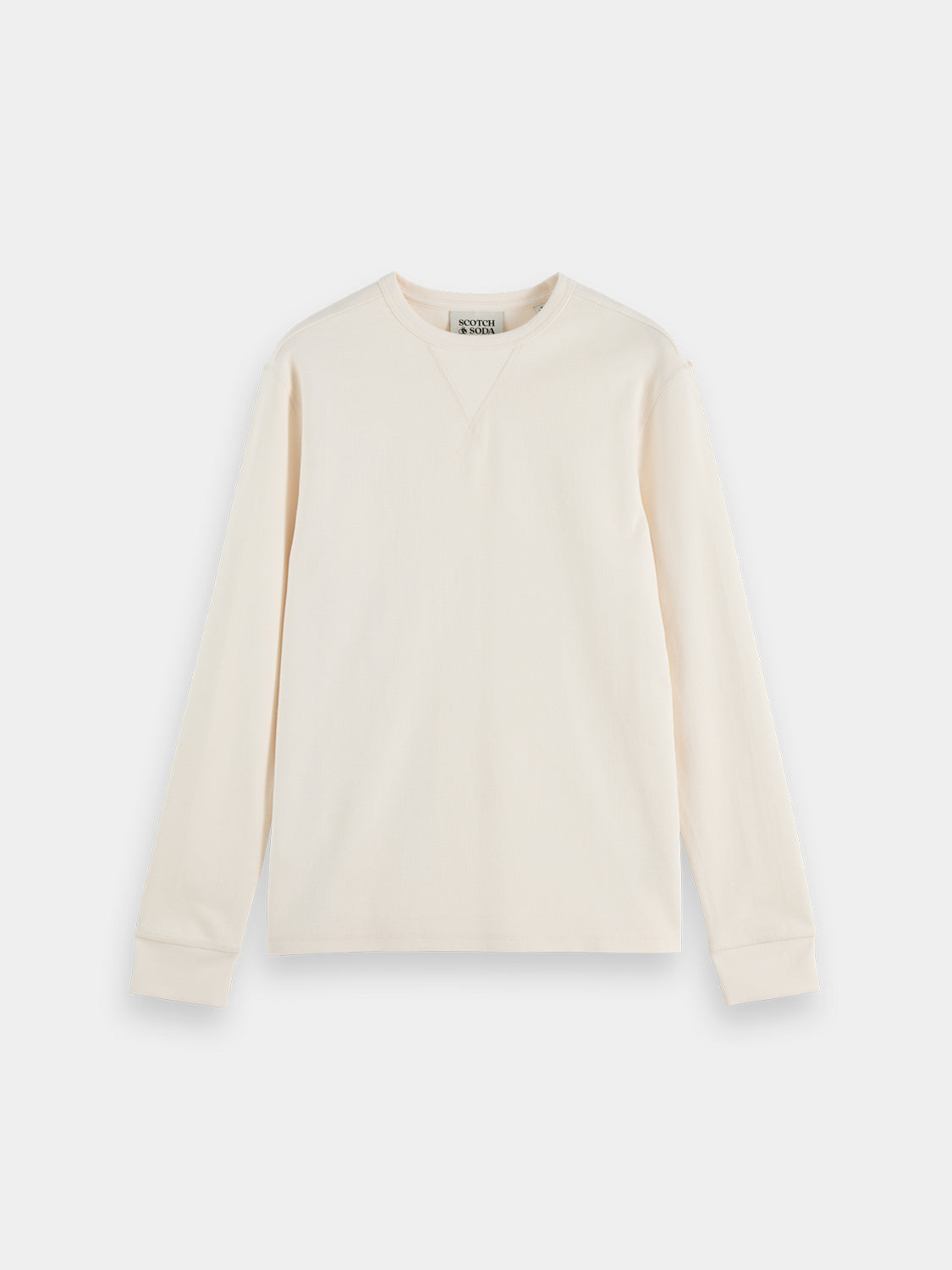 Waffle long sleeved t-shirt - Scotch & Soda AU