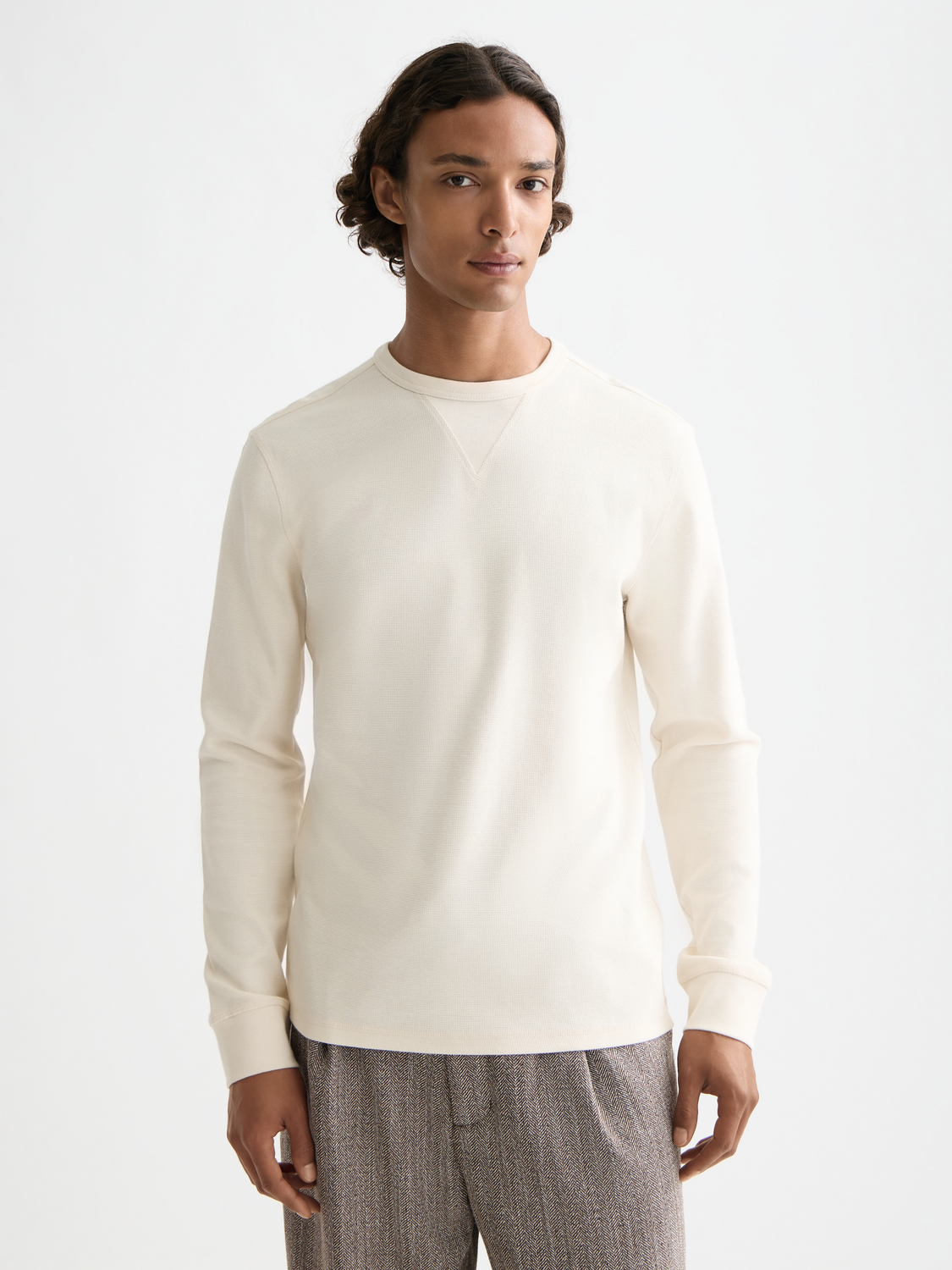 Waffle long sleeved t-shirt - Scotch & Soda AU