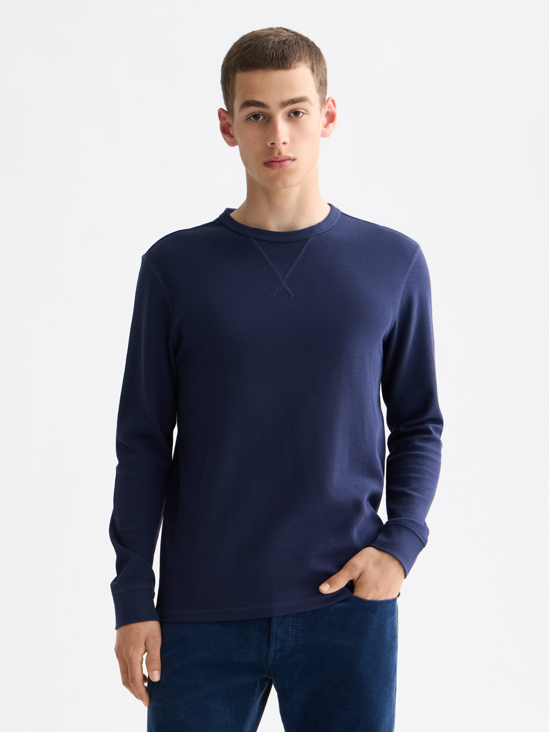 Waffle long sleeved t-shirt - Scotch & Soda AU