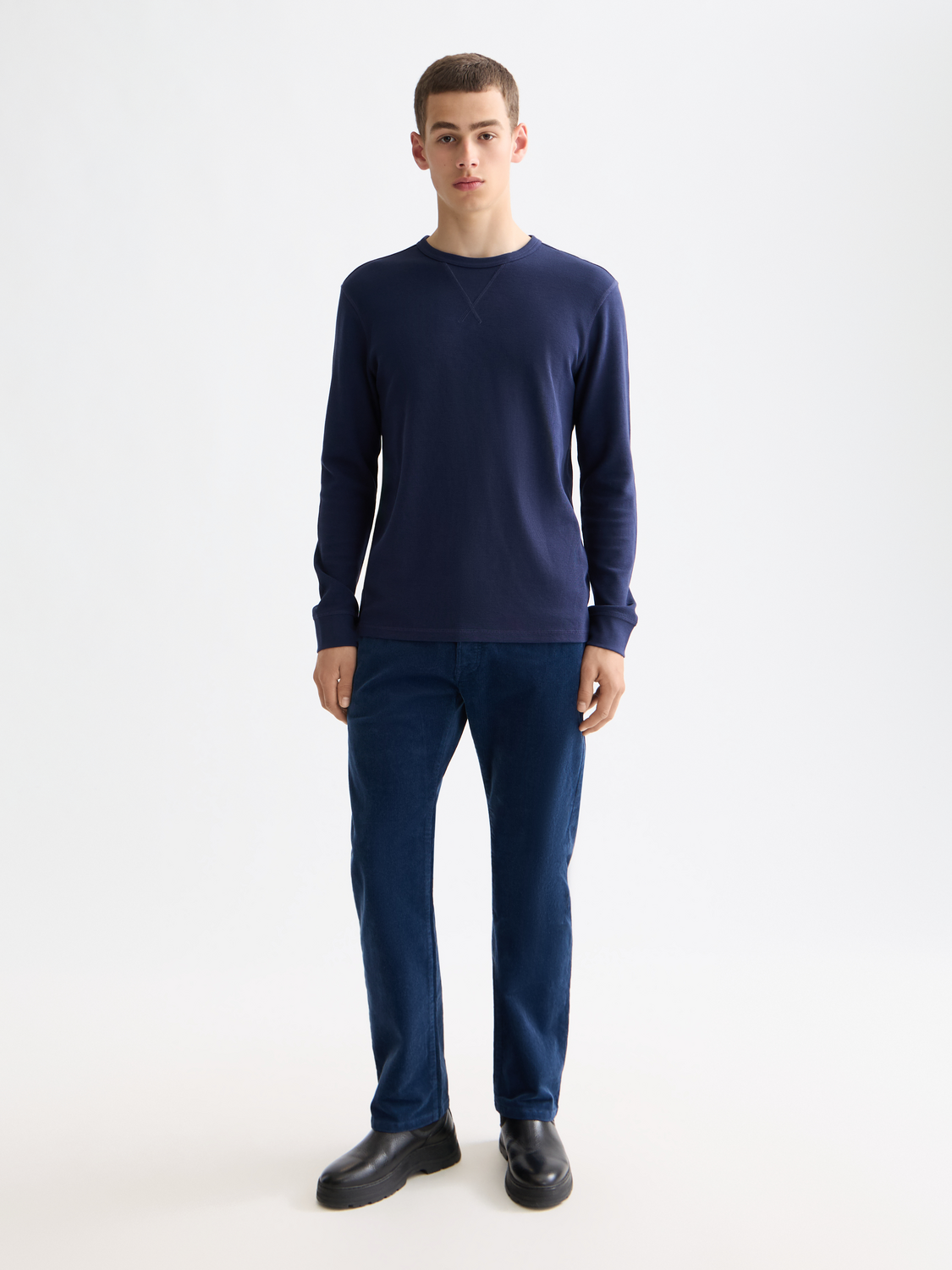 Waffle long sleeved t-shirt - Scotch & Soda AU