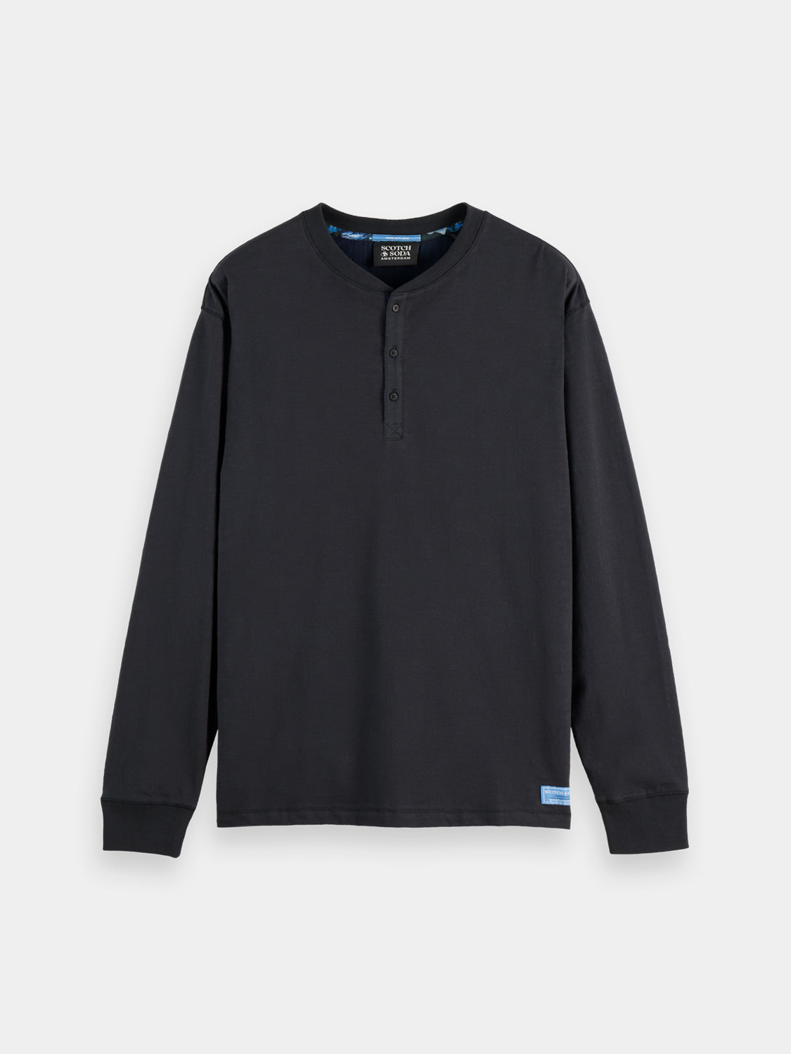 Slub Henley shirt - Scotch & Soda AU