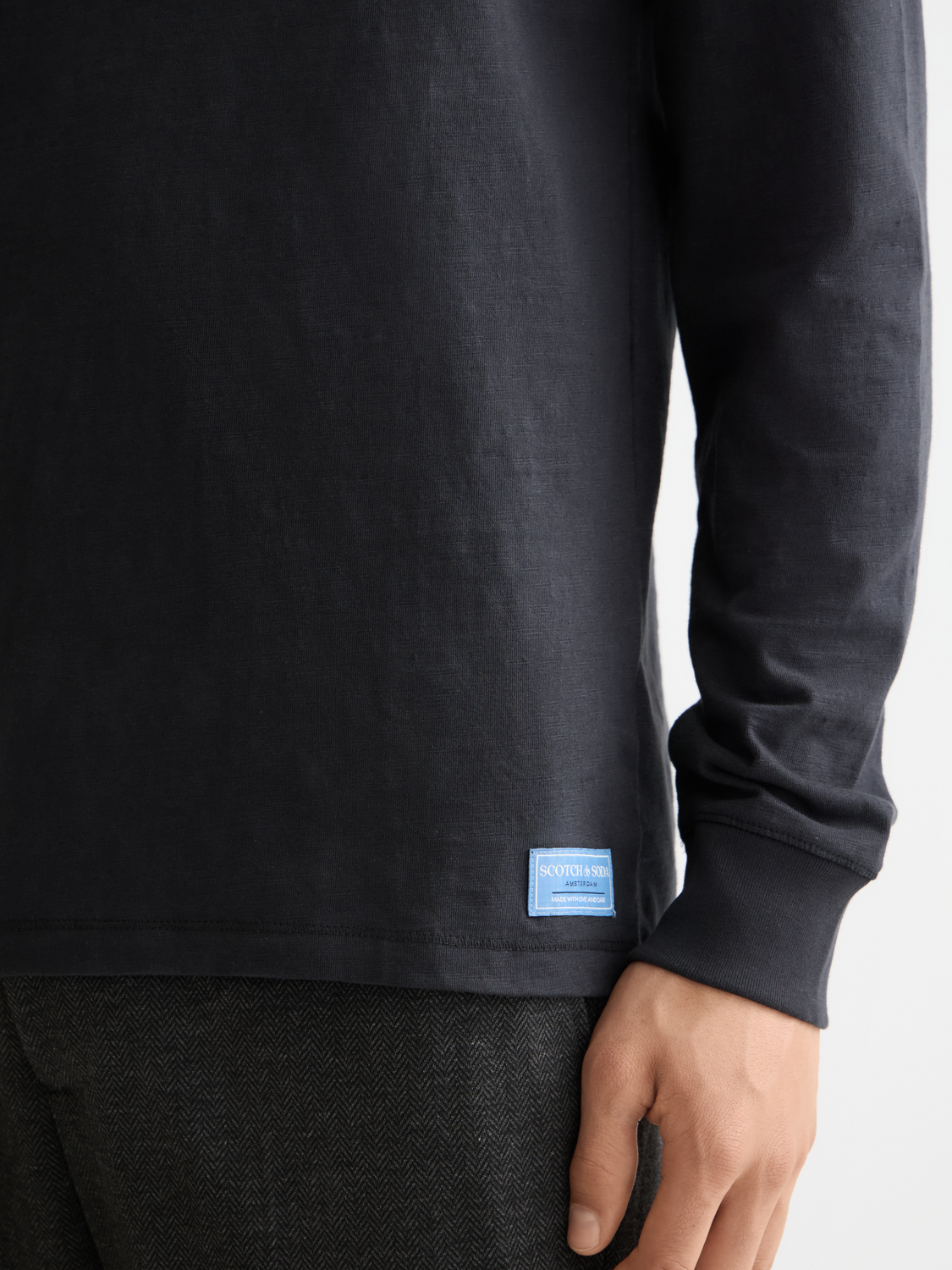 Slub Henley shirt - Scotch & Soda AU