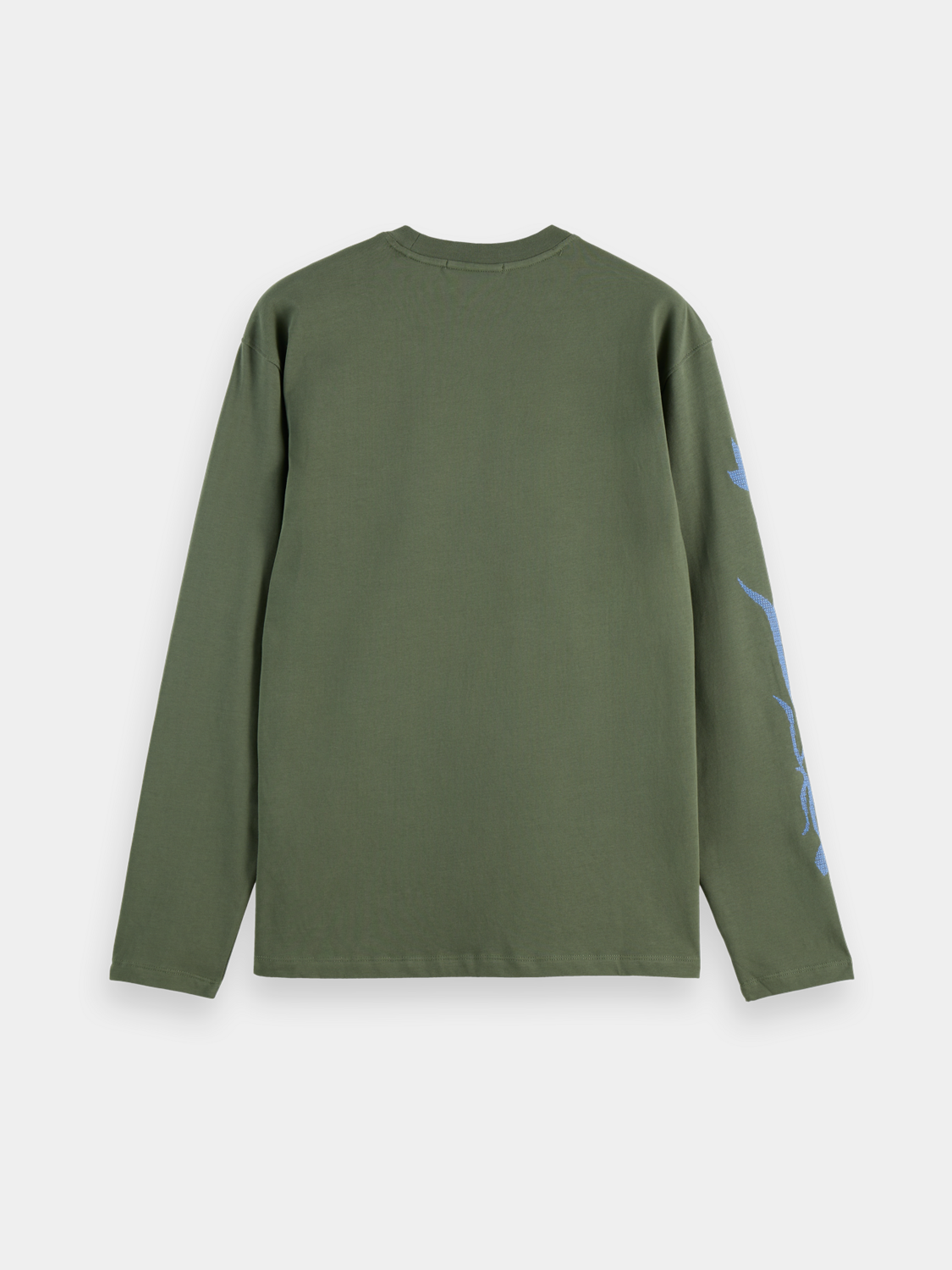 Long sleeved artwork t-shirt - Scotch & Soda AU