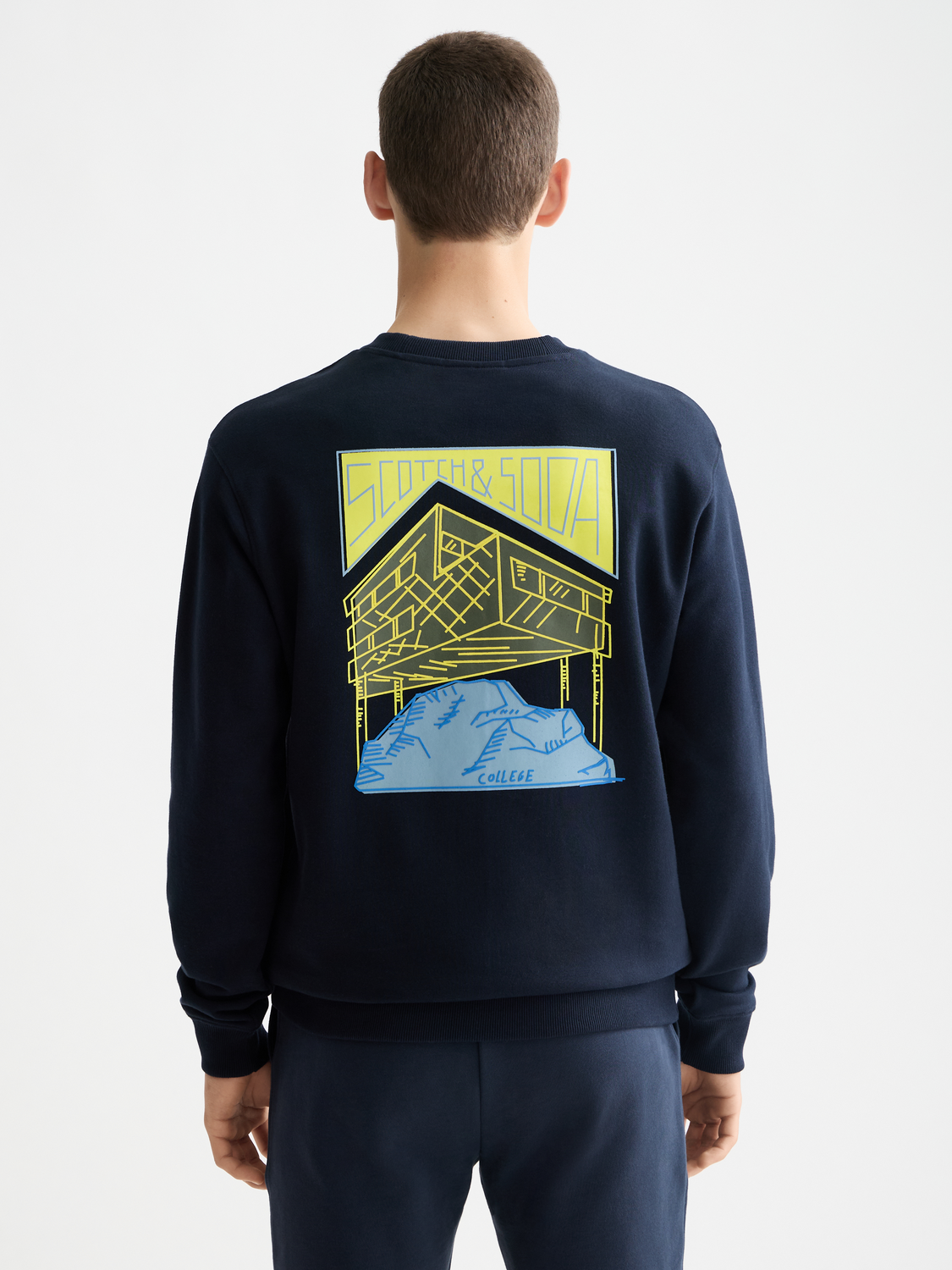 Artwork sweatshirt - Scotch & Soda AU