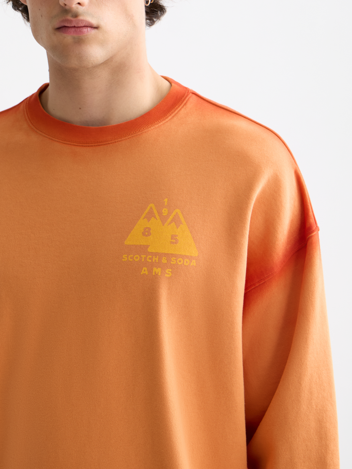 Artwork sweatshirt - Scotch & Soda AU