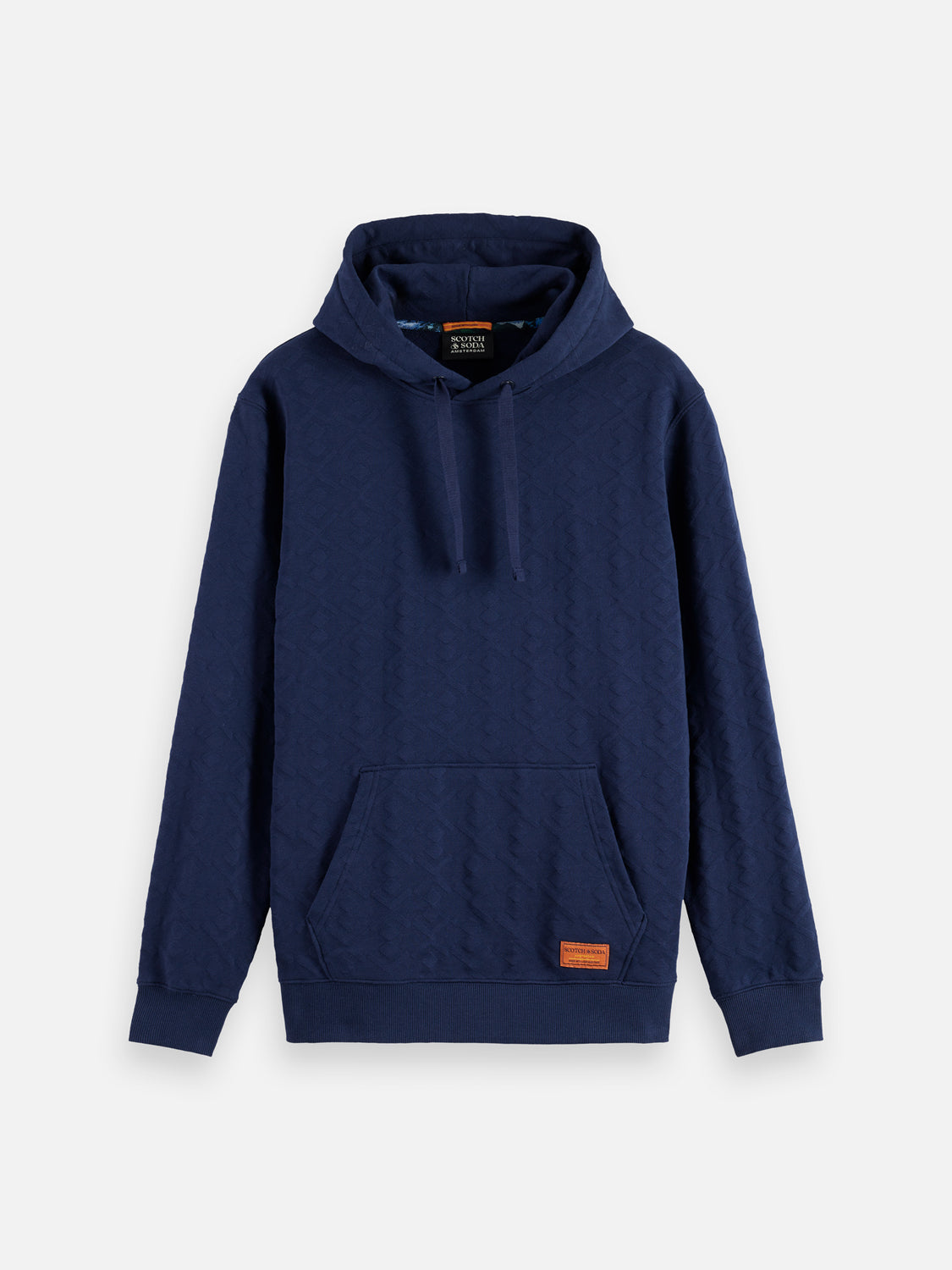 Jacquard terry hoodie - Scotch & Soda AU