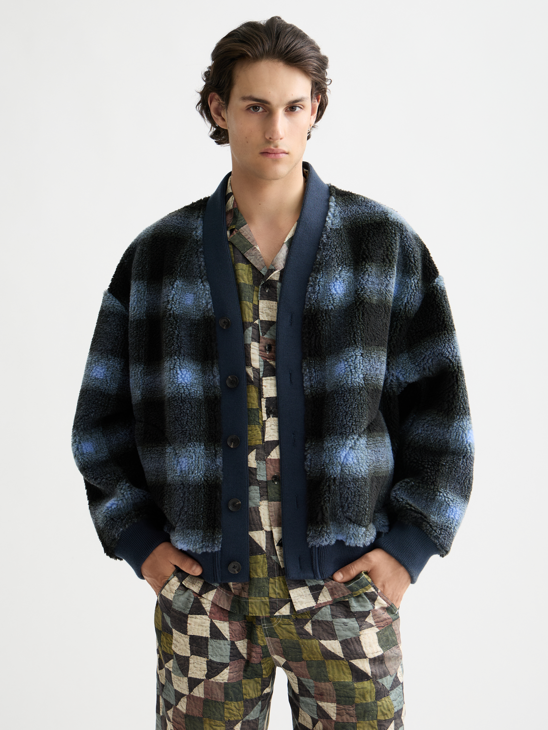 Fleece cardigan - Scotch & Soda AU