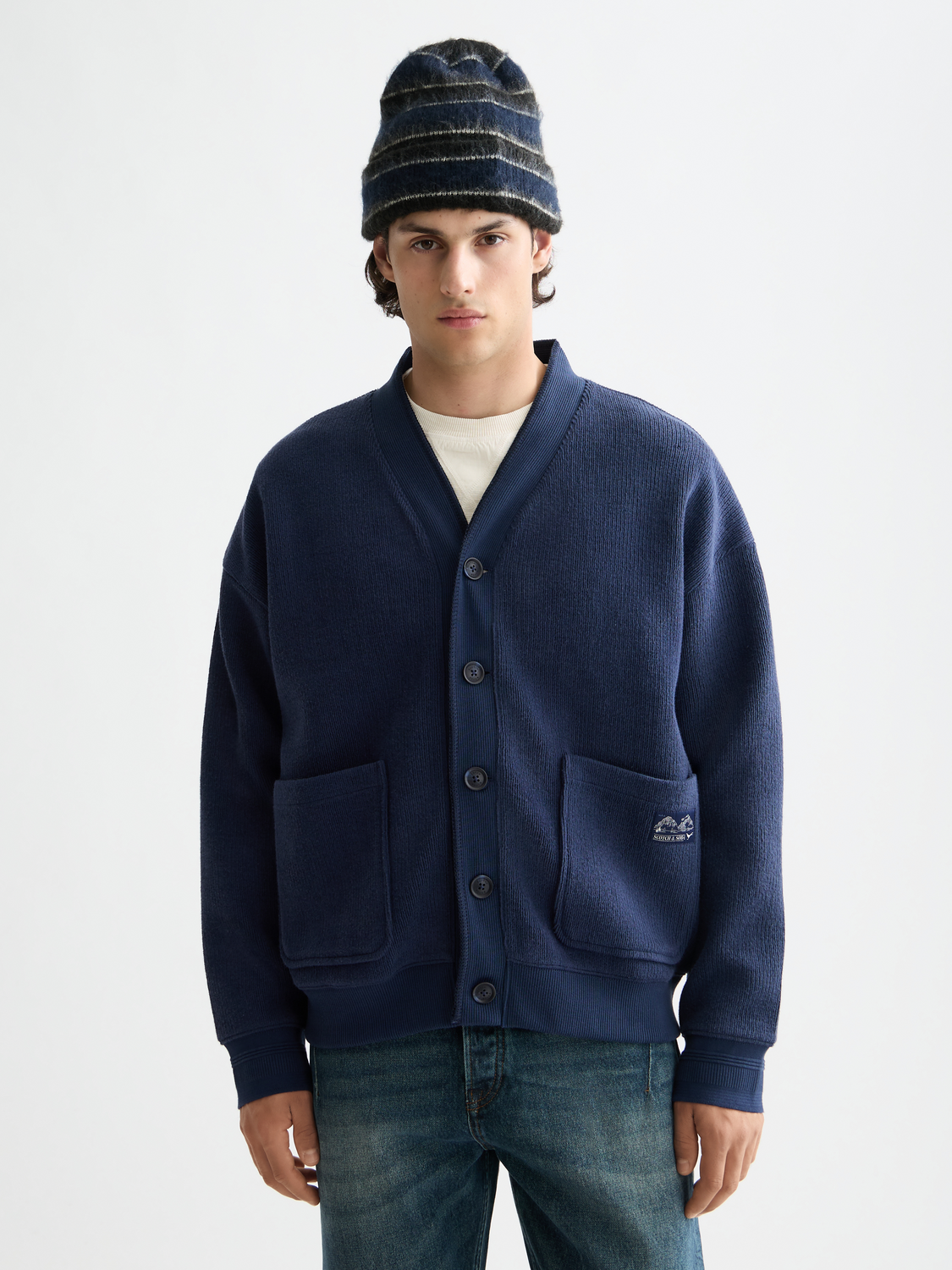 Button down sweatshirt - Scotch & Soda AU