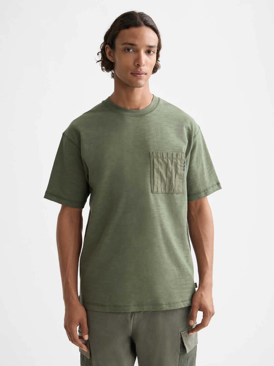 Patchwork pocket t-shirt - Scotch & Soda AU