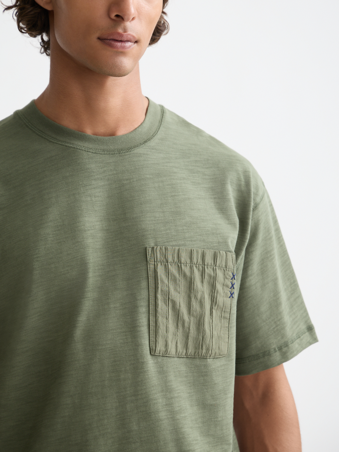Patchwork pocket t-shirt - Scotch & Soda AU
