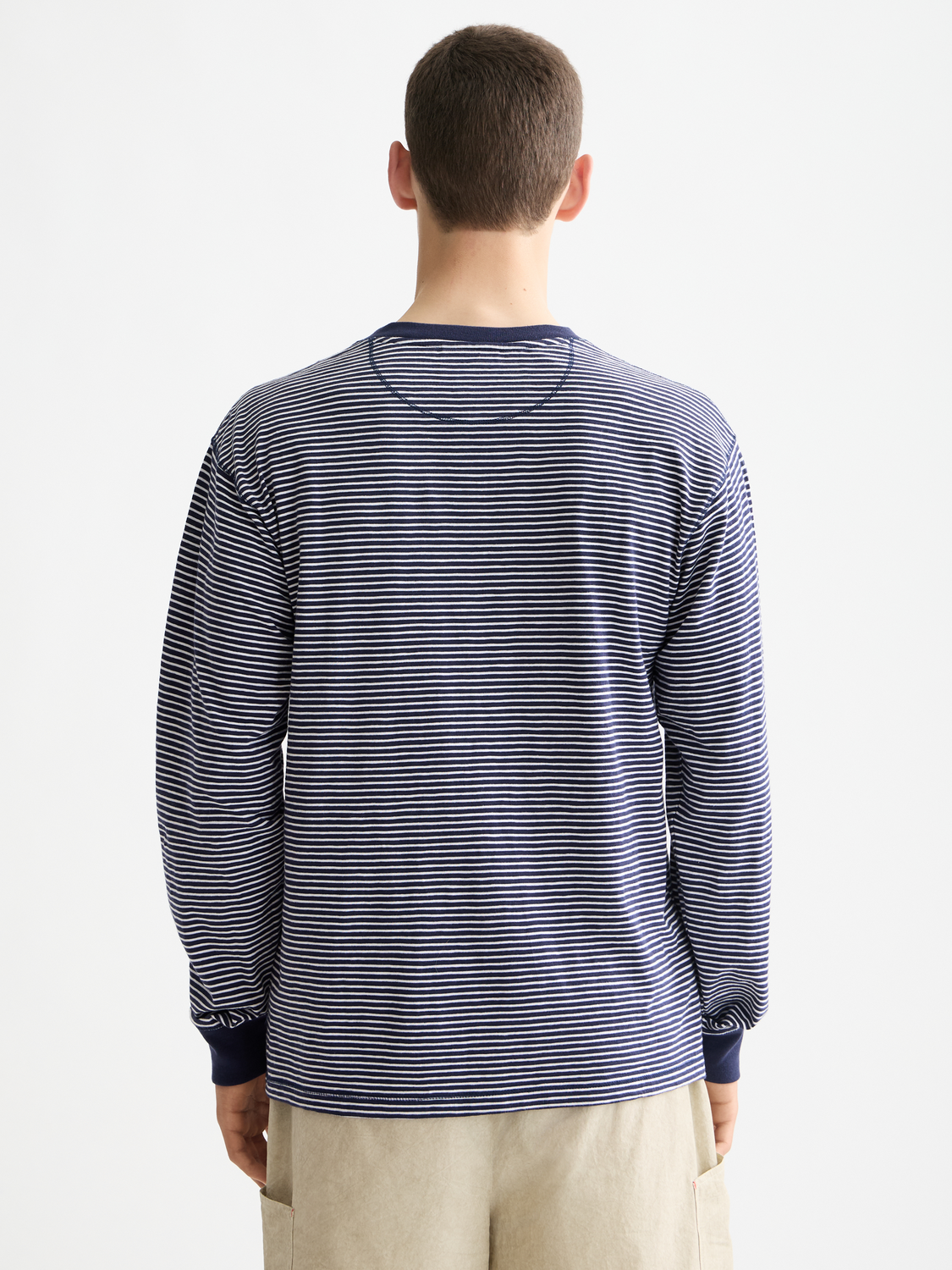 Striped henley shirt - Scotch & Soda AU